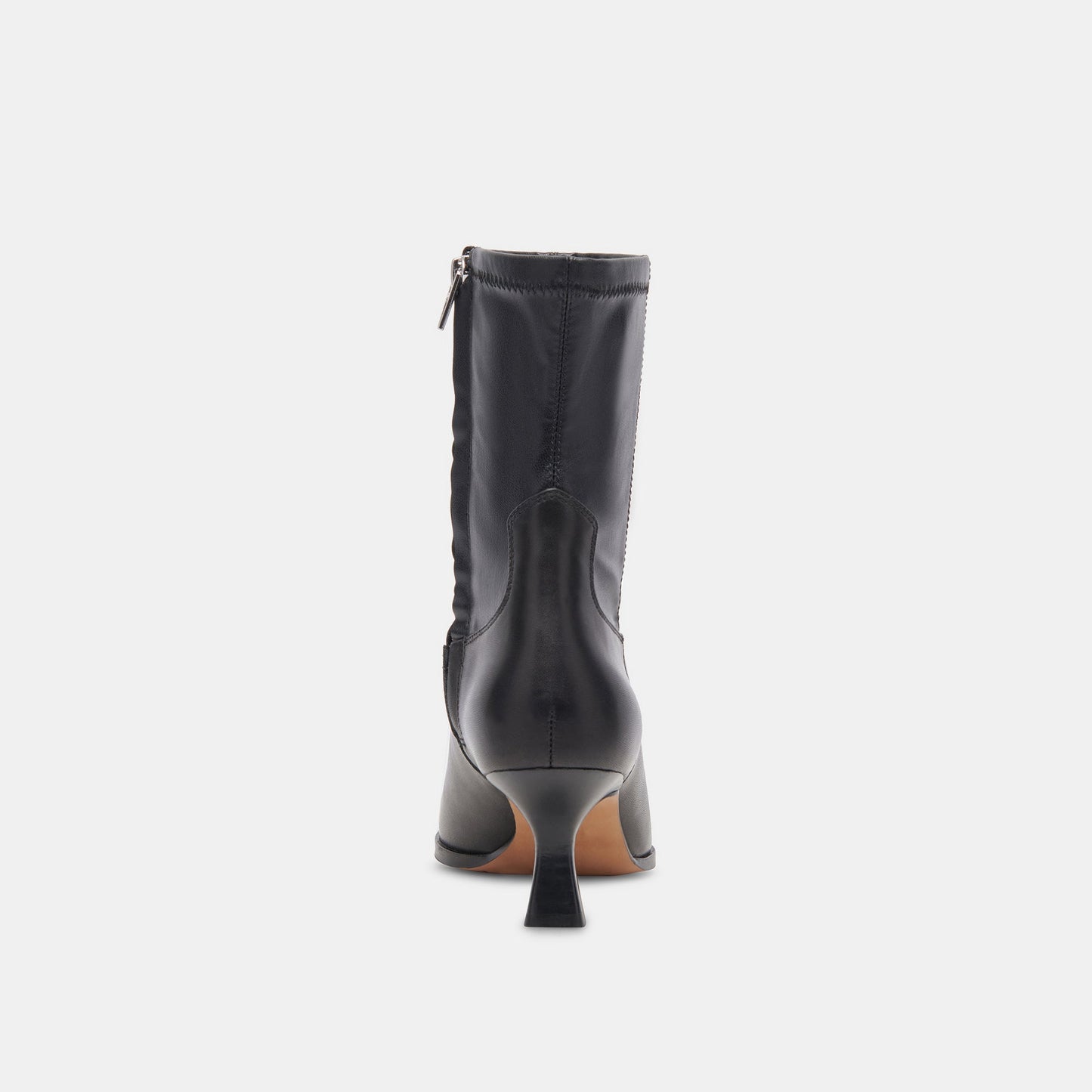 Arya Black Leather Boots