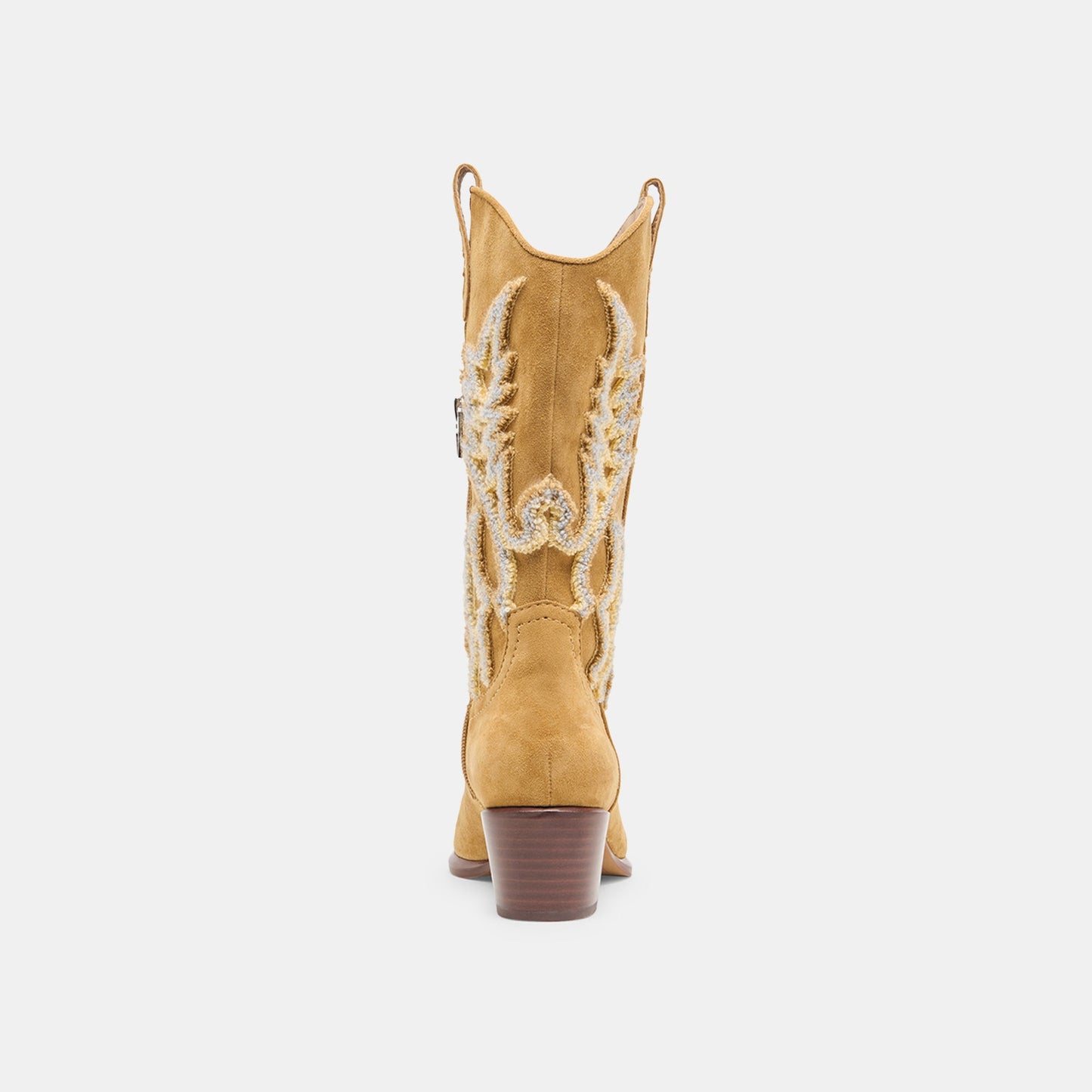 Vila Caramel Suede Boots