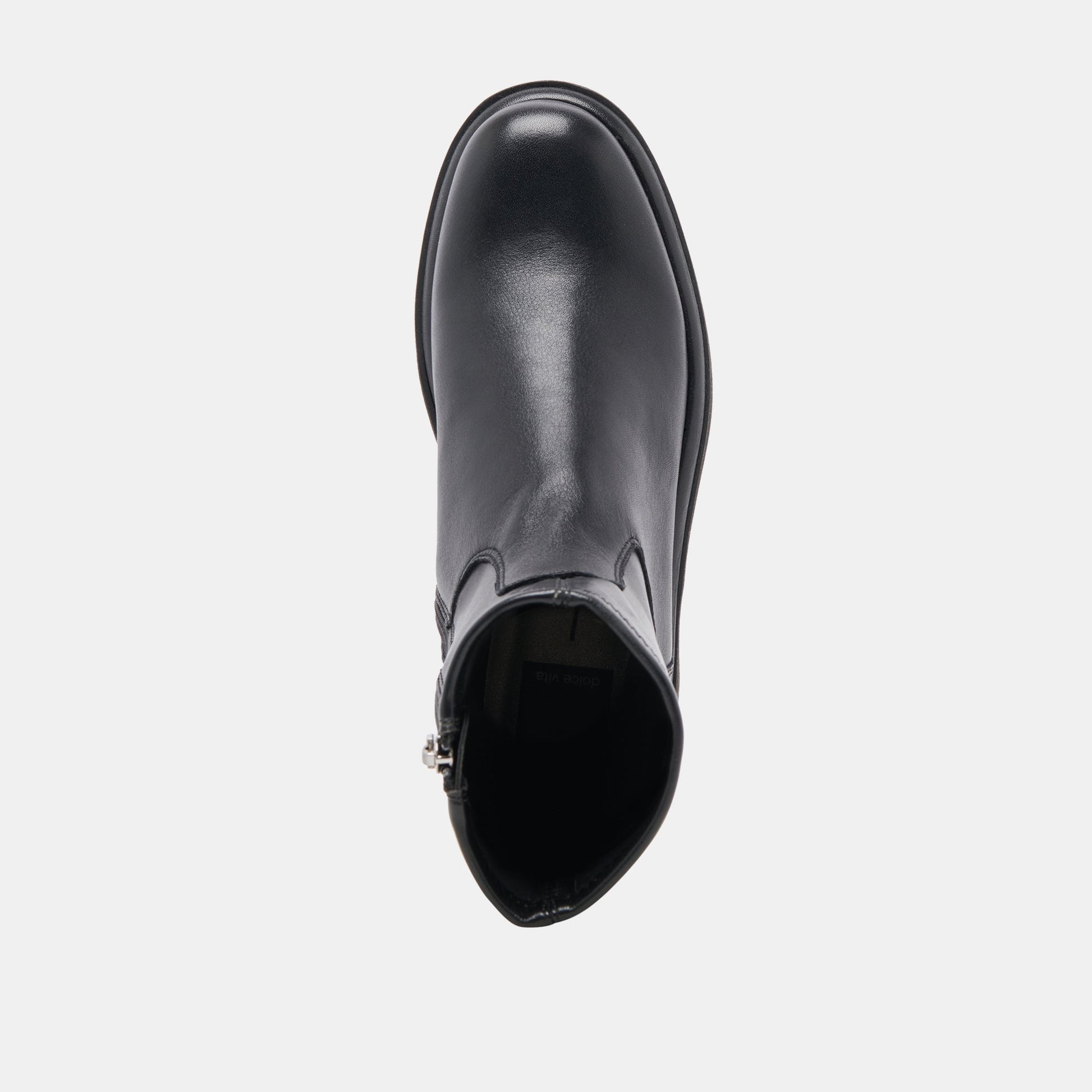 Simaya H2O Waterproof Black Leather Boots