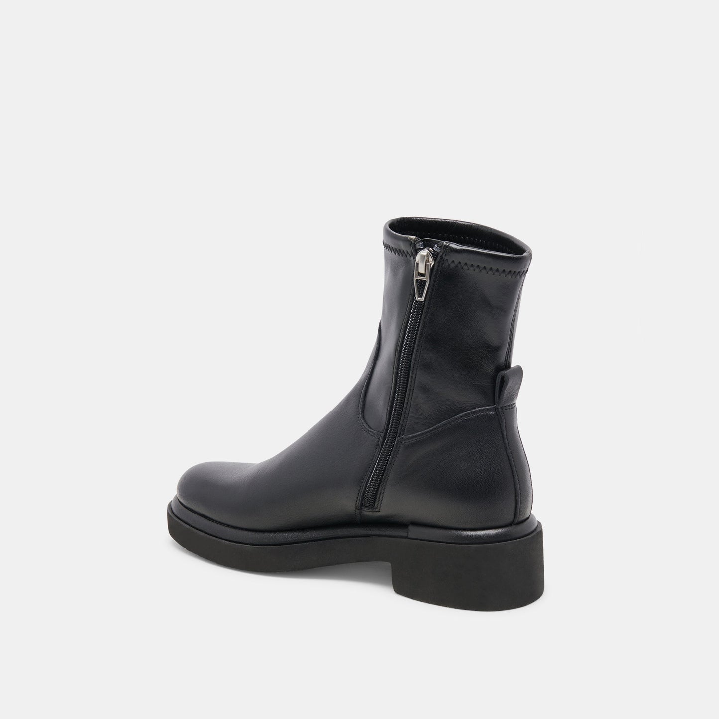 Simaya H2O Waterproof Black Leather Boots