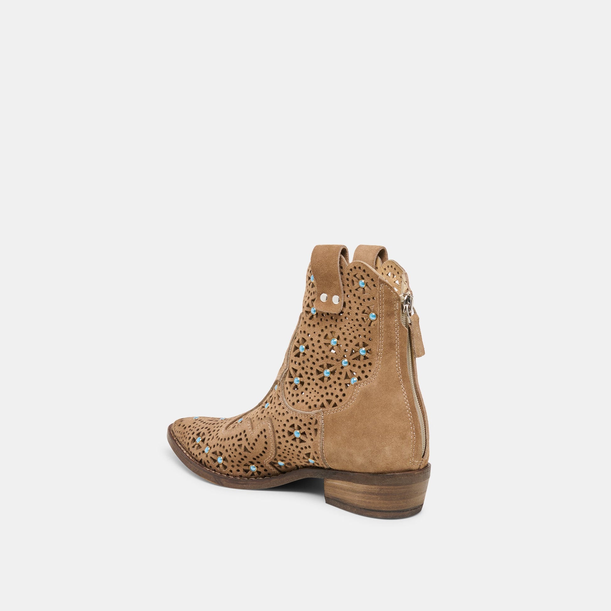 Oakly Mushroom Suede Booties