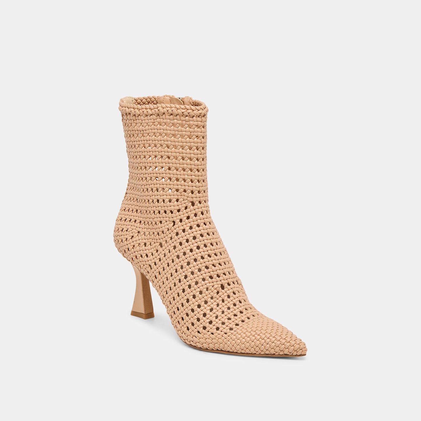 Embry Lt Tan Woven Stella Booties