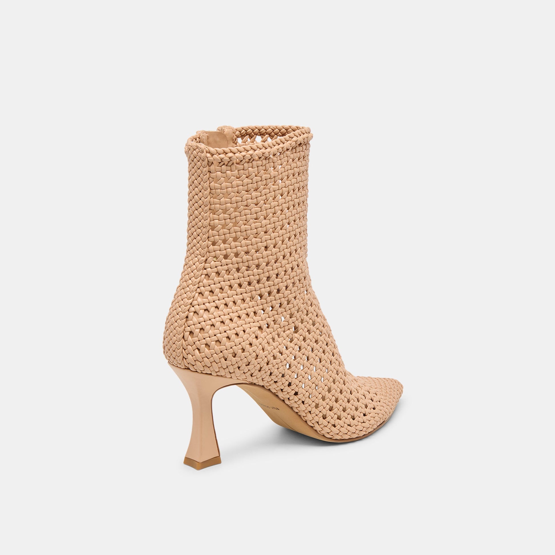 Embry Lt Tan Woven Stella Booties