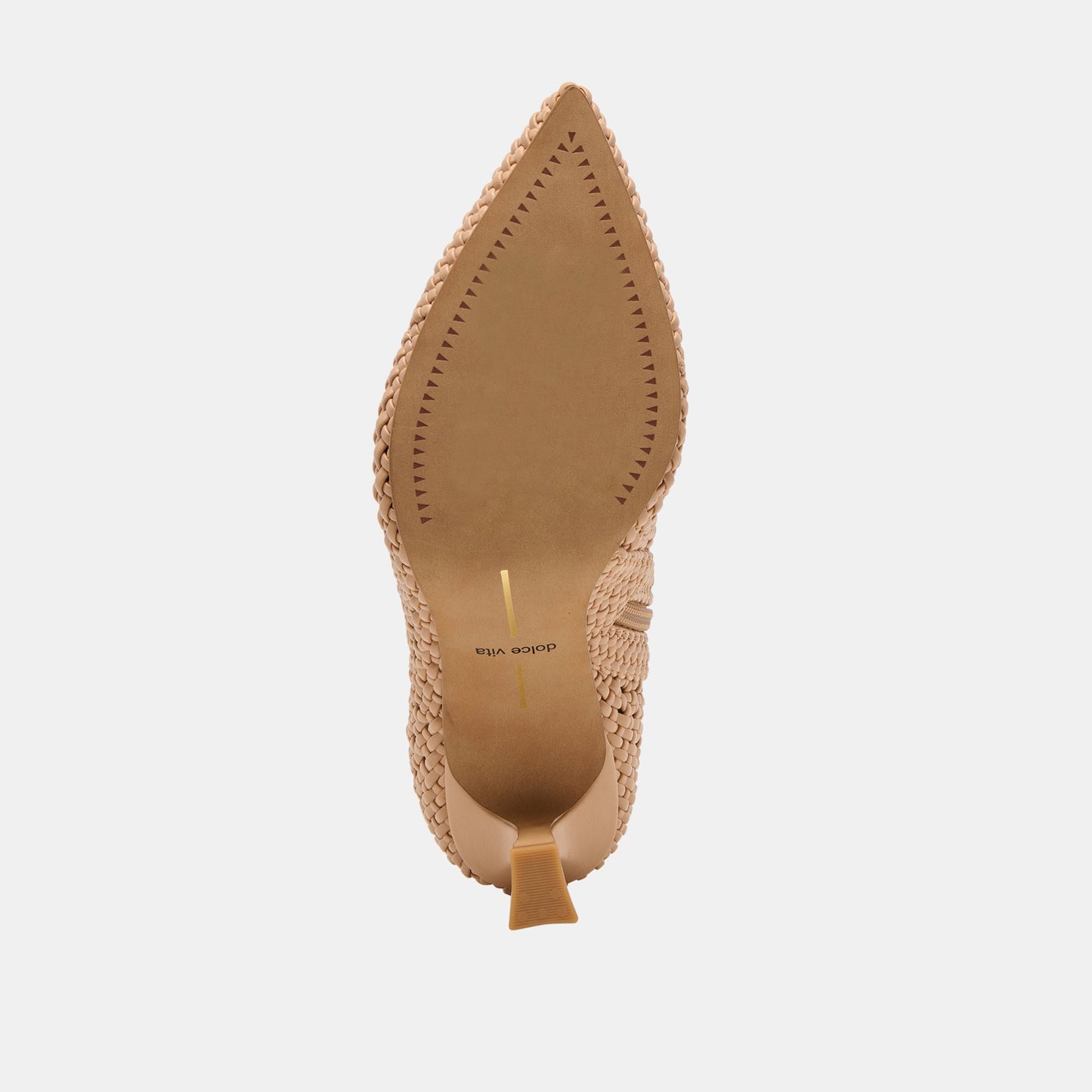 Embry Lt Tan Woven Stella Booties