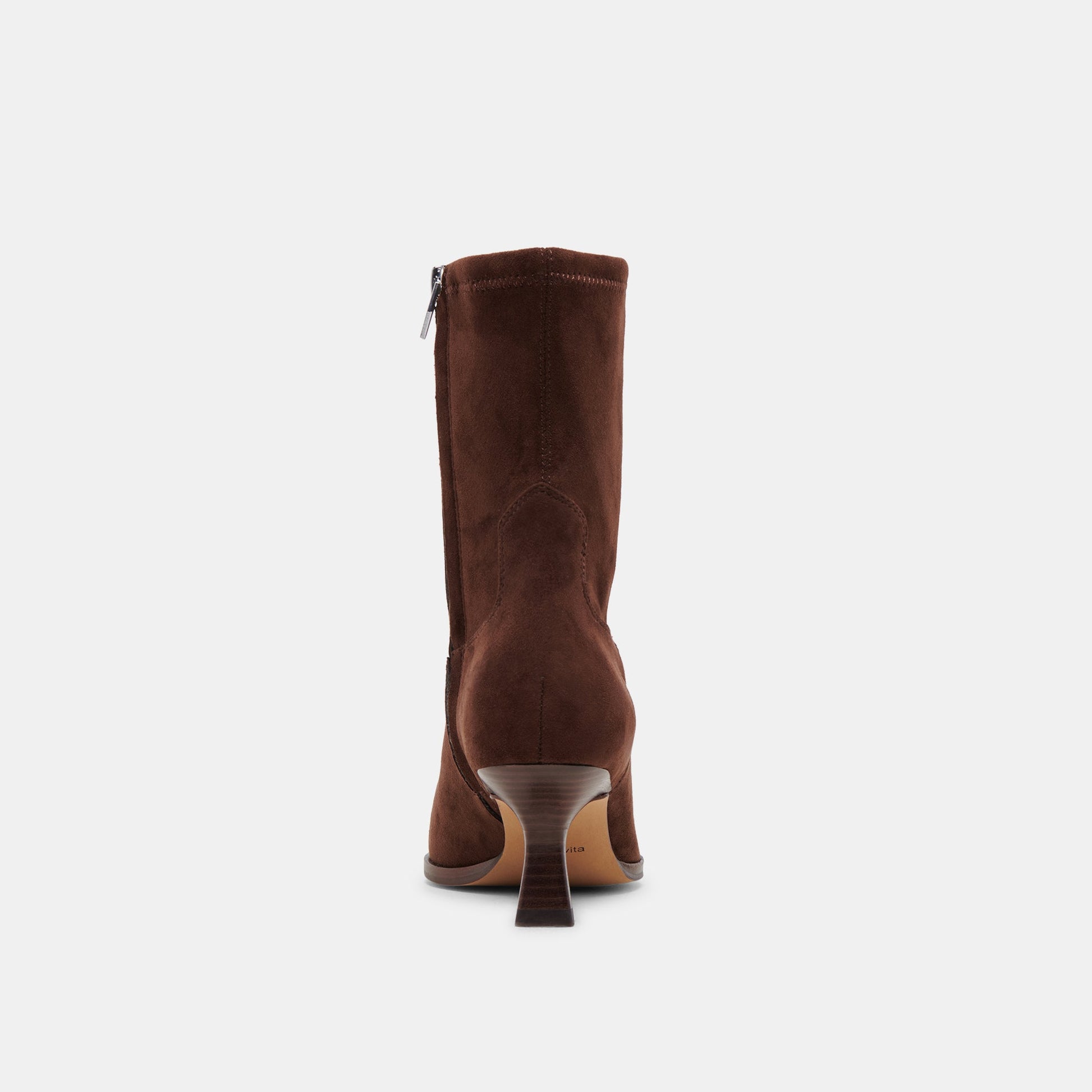 Arya Boots | Dark Brown Stella Suede Boots by Dolce Vita