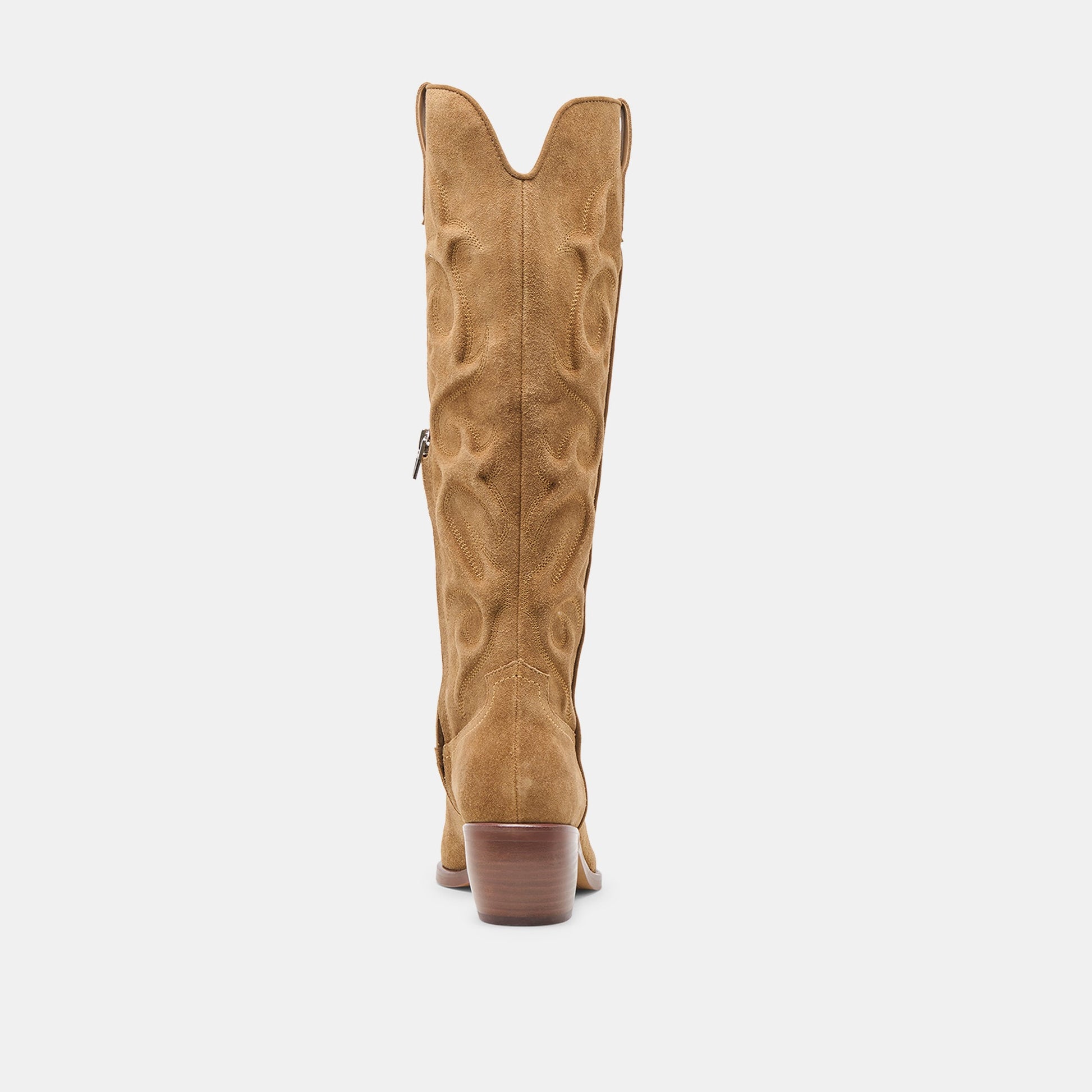 Mirla Lt Brown Suede Boots