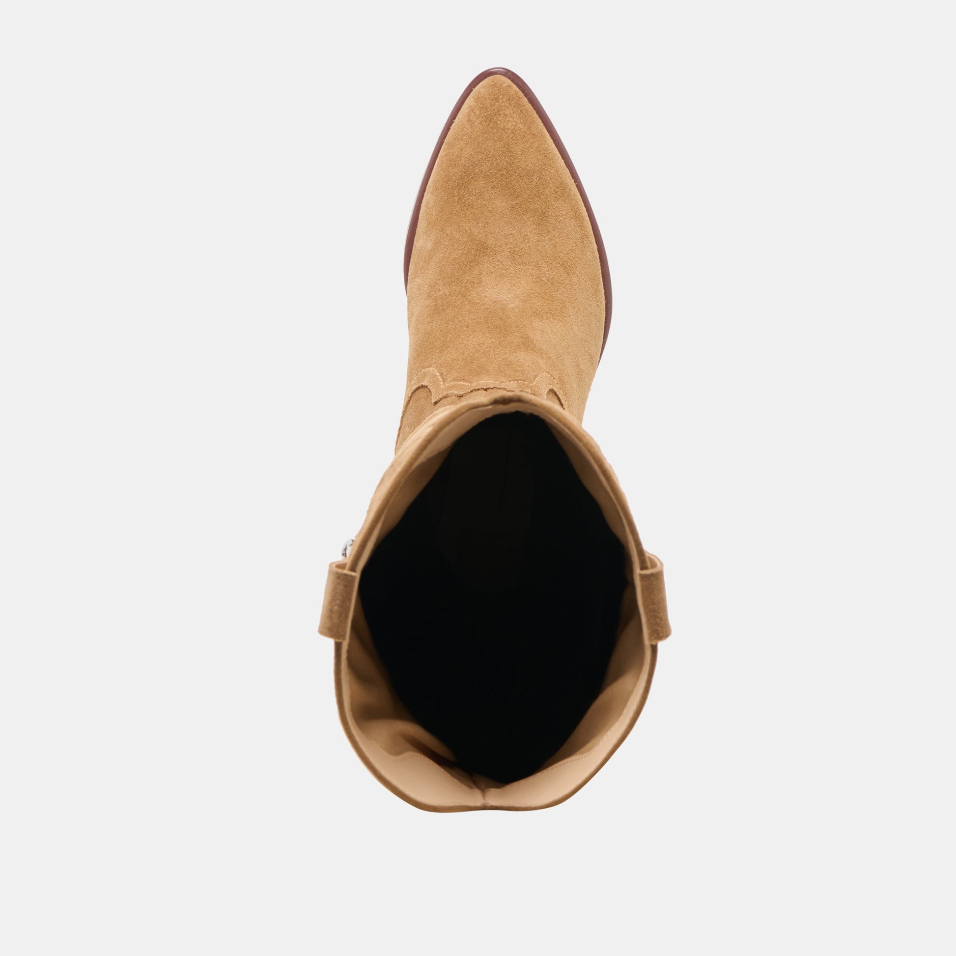 Mirla Lt Brown Suede Boots