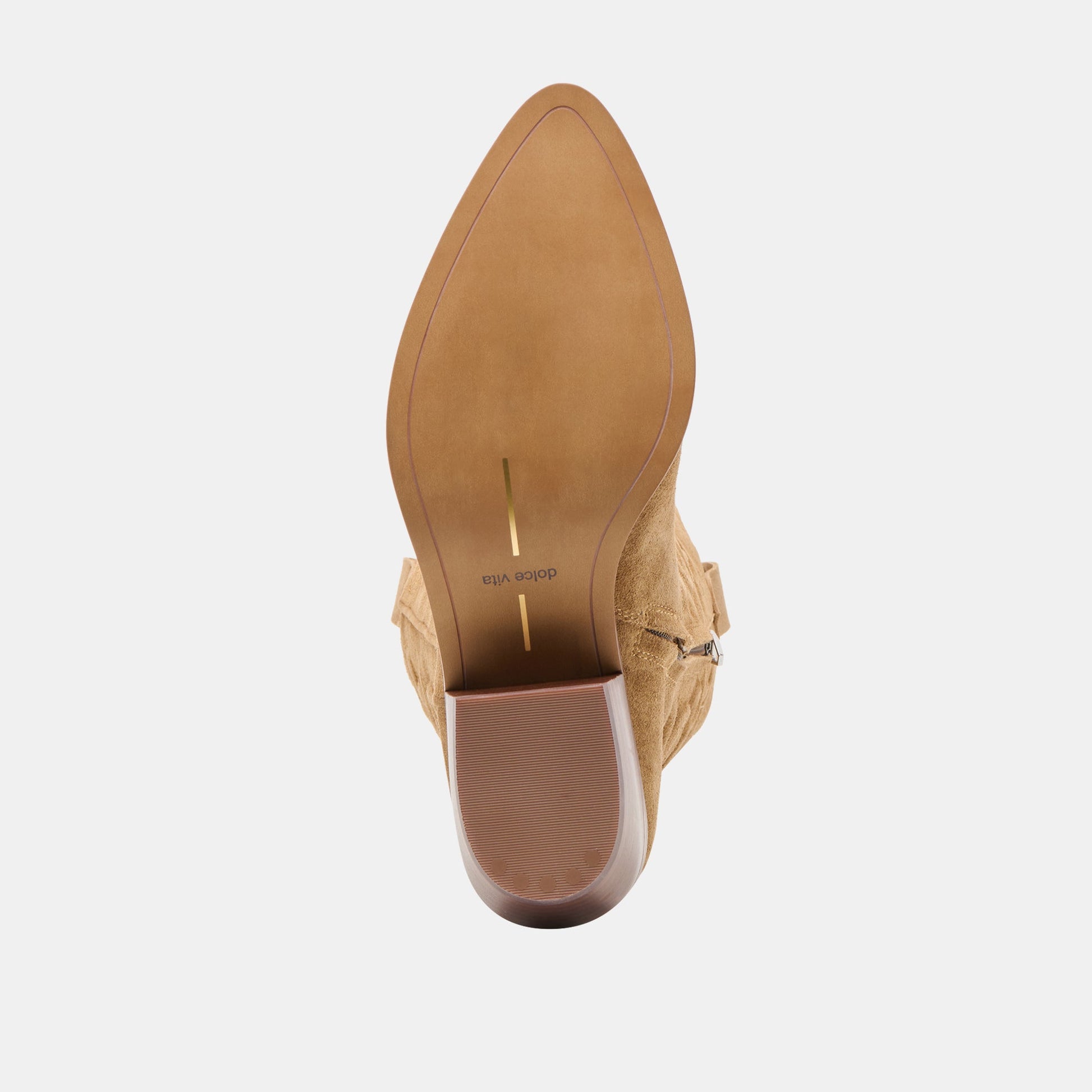 Mirla Lt Brown Suede Boots