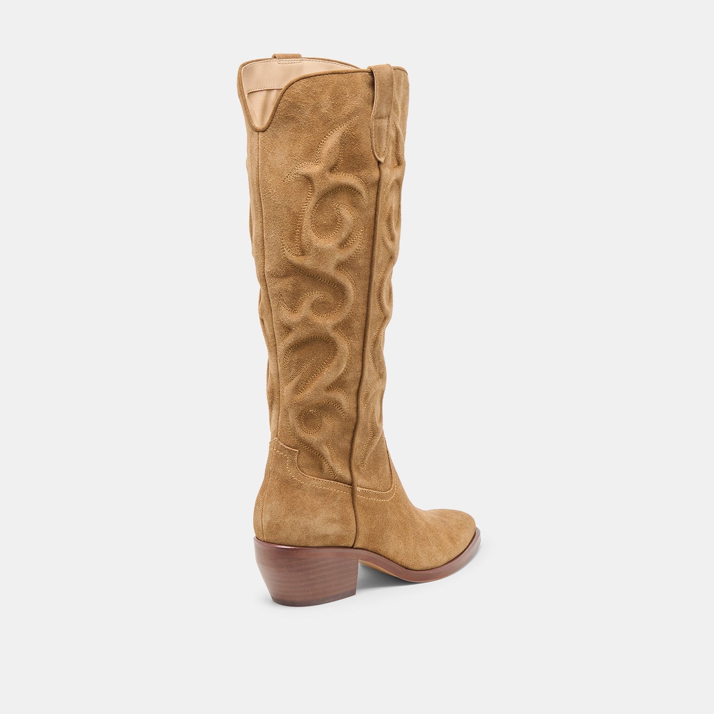 Mirla Lt Brown Suede Boots