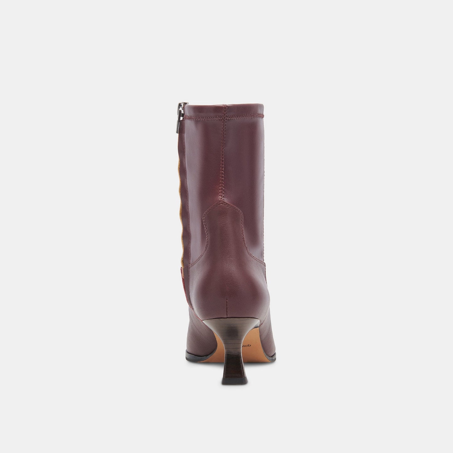 Arya Wine Leather Boots | Rich Leather Wine Boots with Skinny Heel
 – Dolce Vita