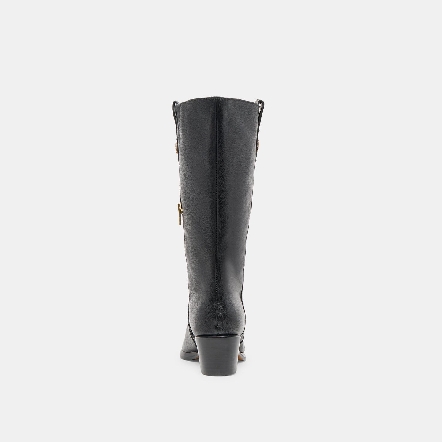 Vern Black Leather Boots