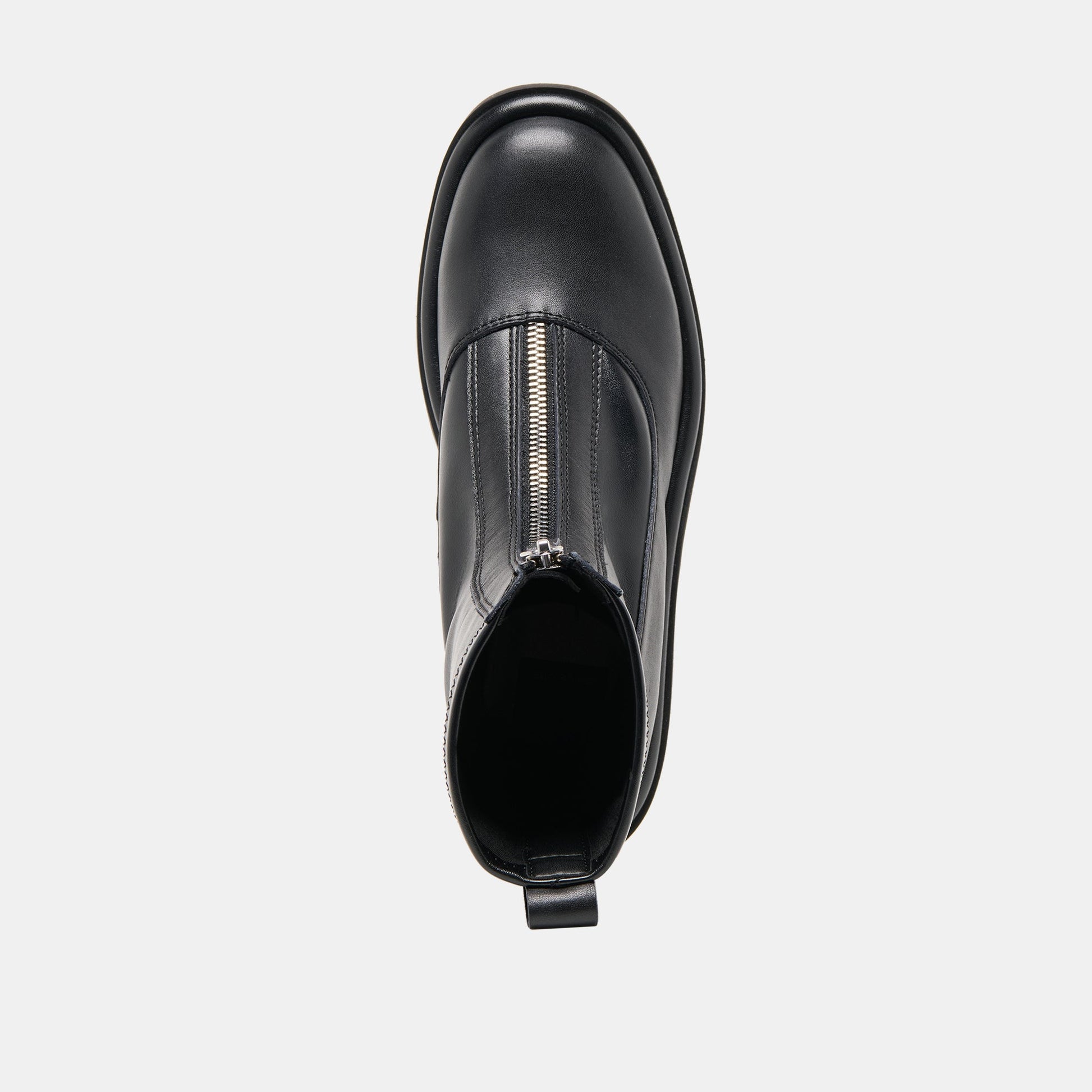 Shante Black Leather Boots