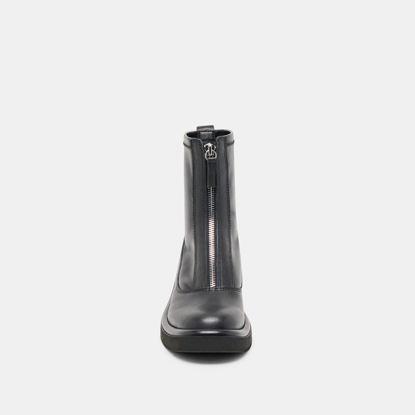 Shante Black Leather Boots