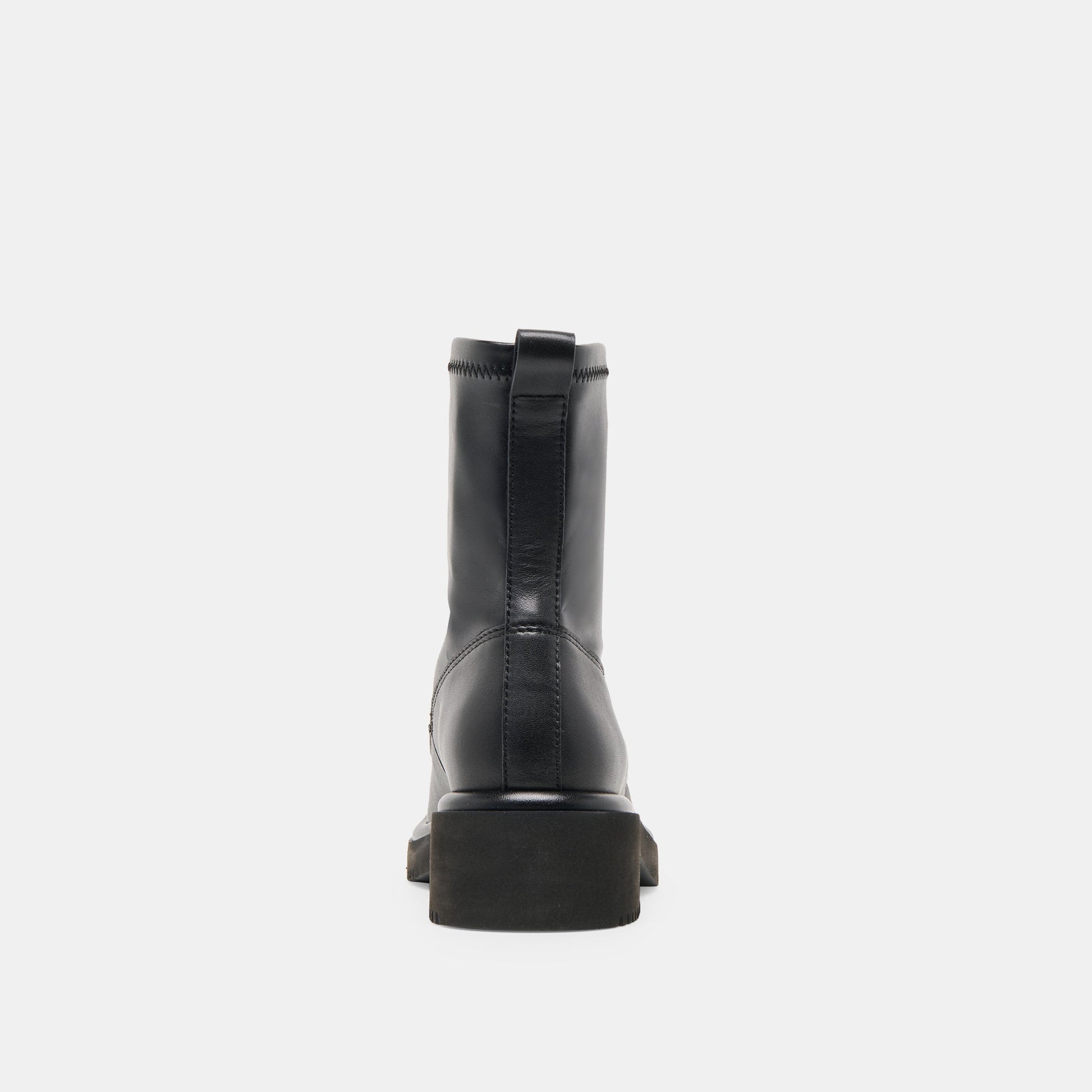 Shante Black Leather Boots