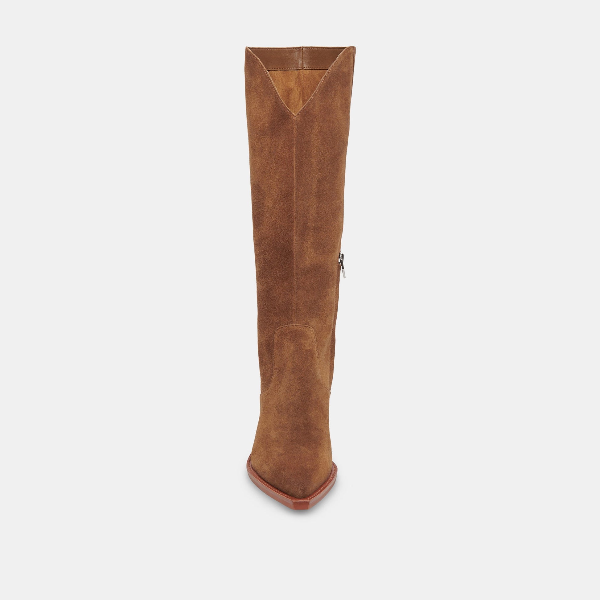 Raj Boots in Brown Suede | Women's Brown Suede Knee-High Boots
 – Dolce Vita