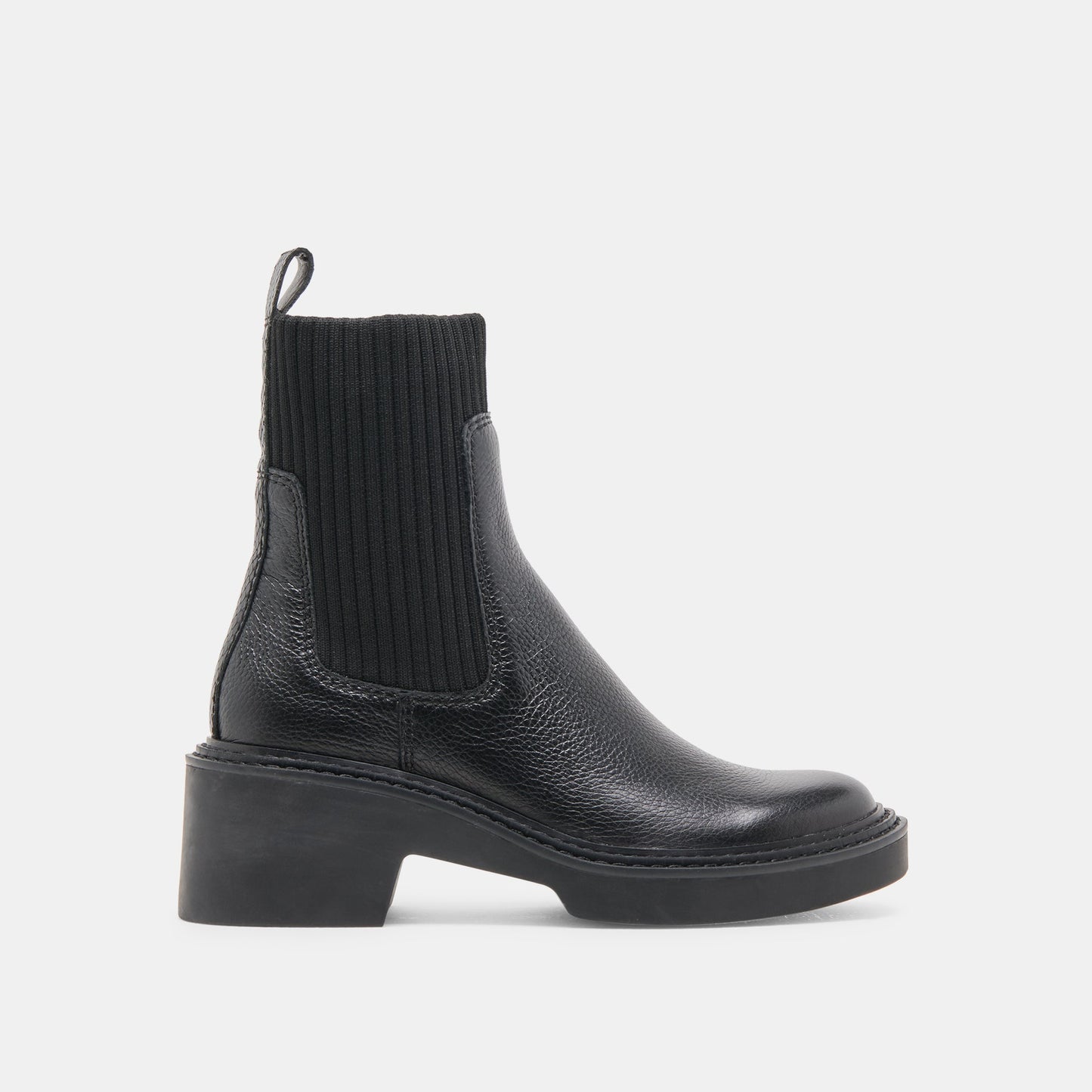 Hilora H2O Waterproof Black Leather Boots