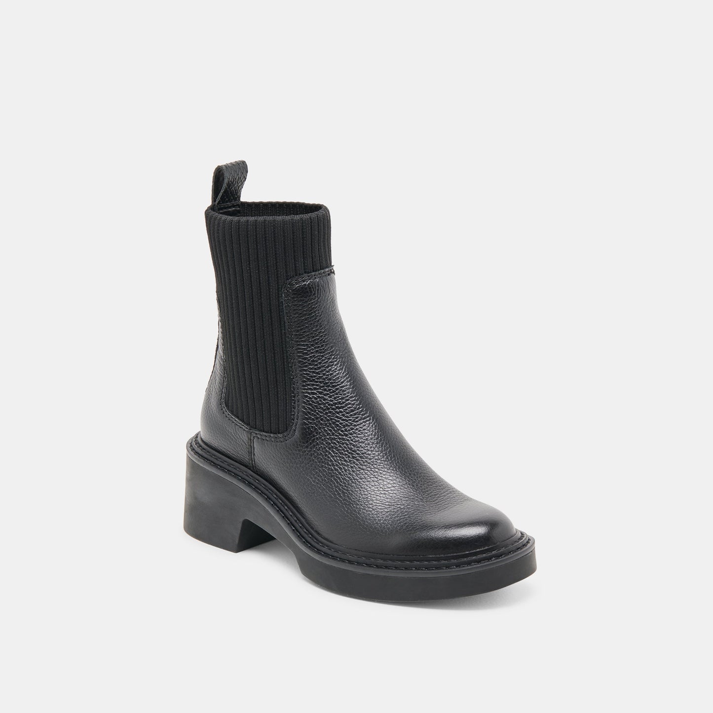 Hilora H2O Waterproof Black Leather Boots
