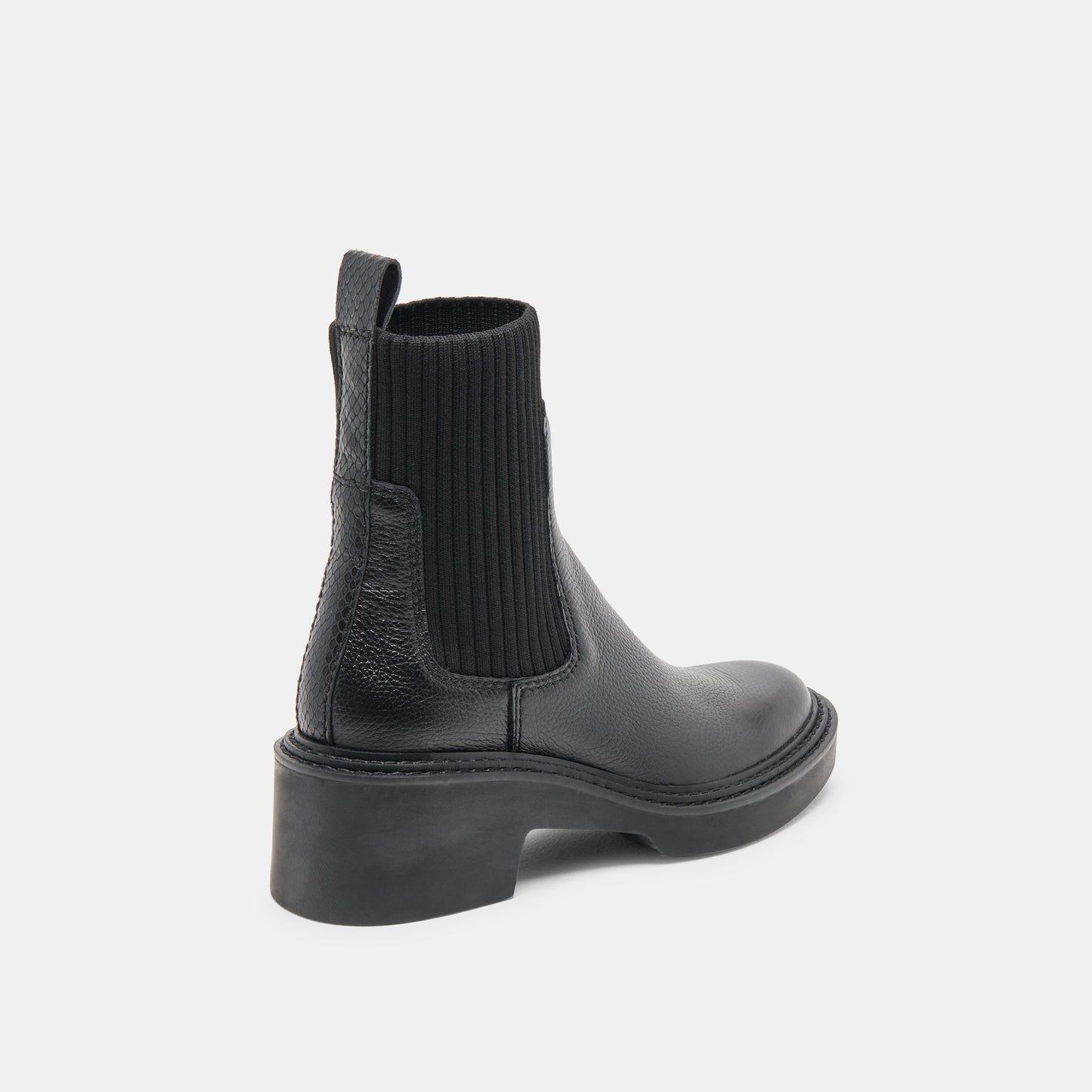 Hilora H2O Waterproof Black Leather Boots