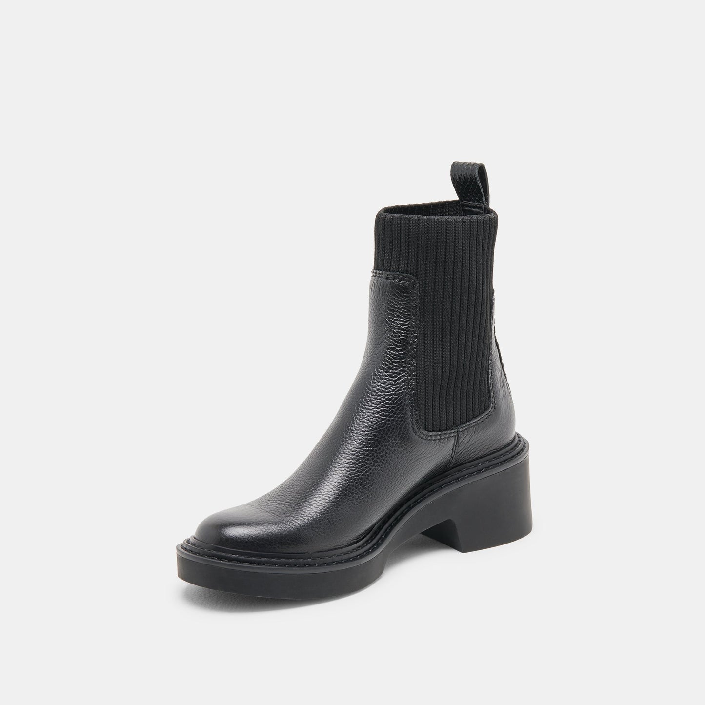 Hilora H2O Waterproof Black Leather Boots