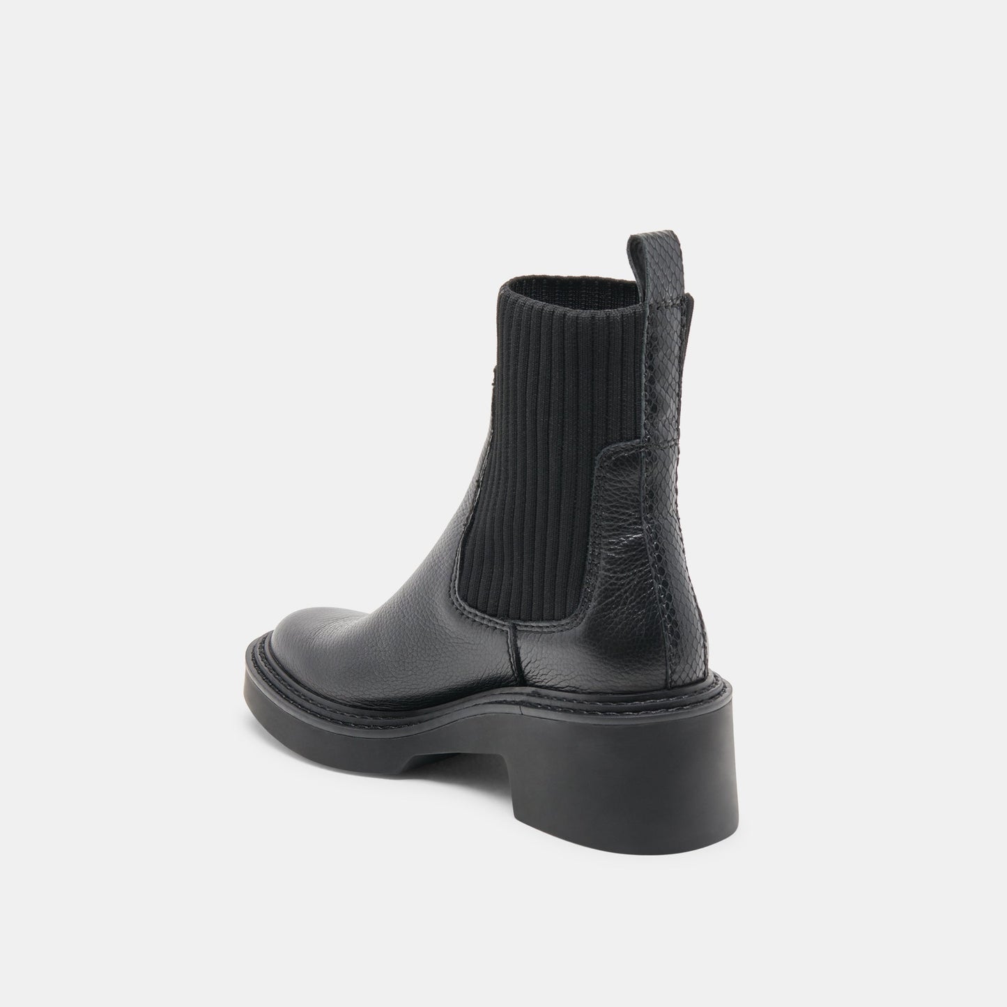Hilora H2O Waterproof Black Leather Boots