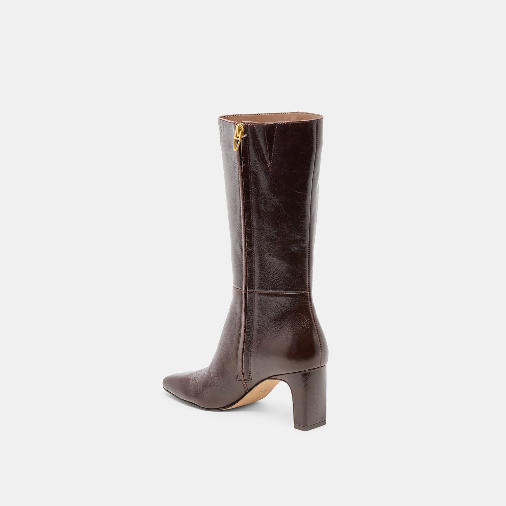 Riggs Chocolate Leather Boots