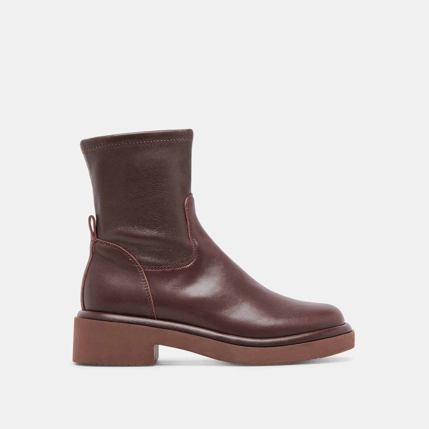 Simaya H2O Waterproof Mahogany Leather Boots
