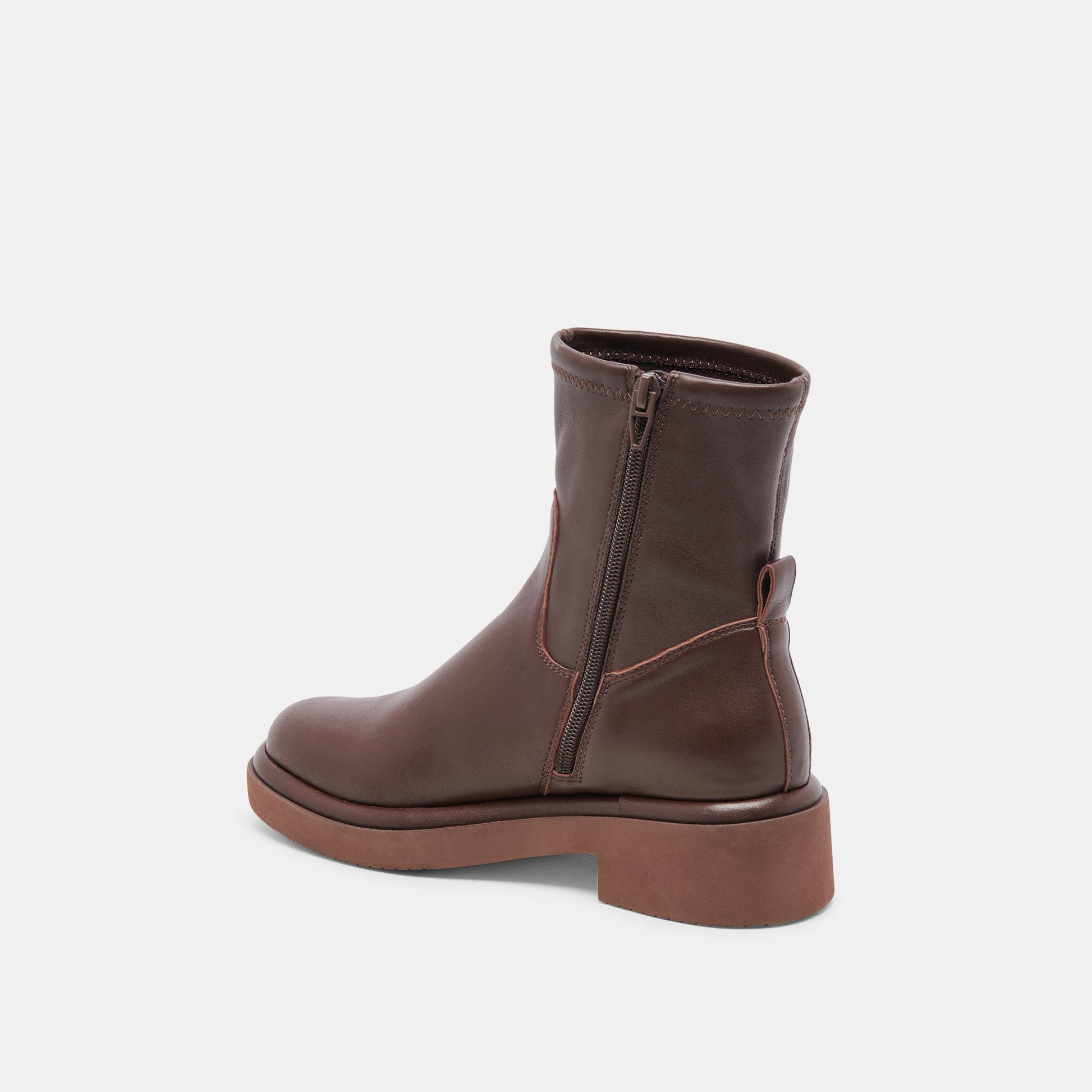Simaya H2O Waterproof Mahogany Leather Boots