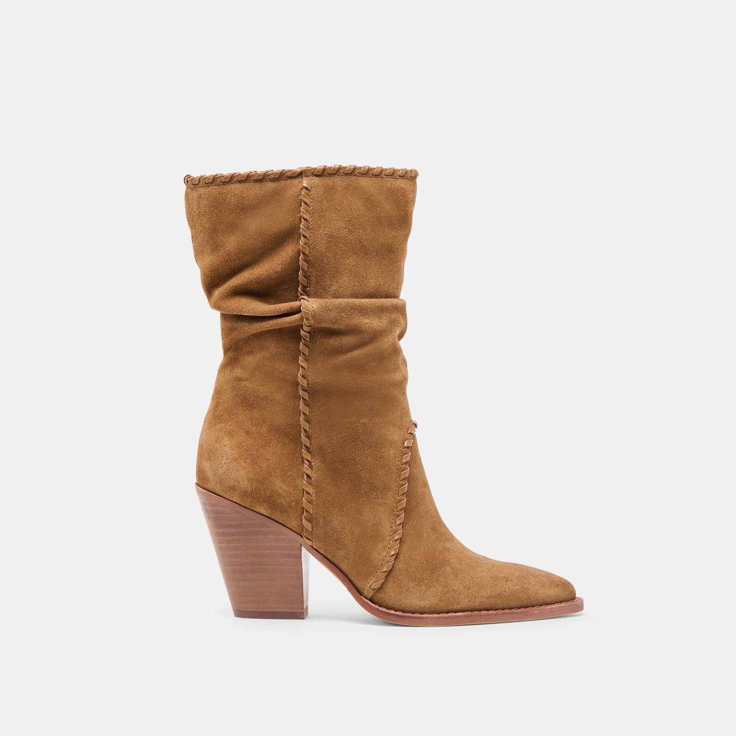 Julith Lt Brown Suede Boots