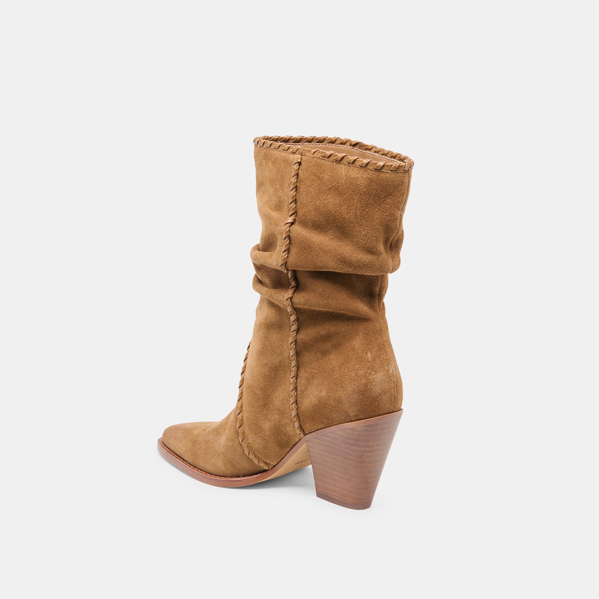 Julith Lt Brown Suede Boots