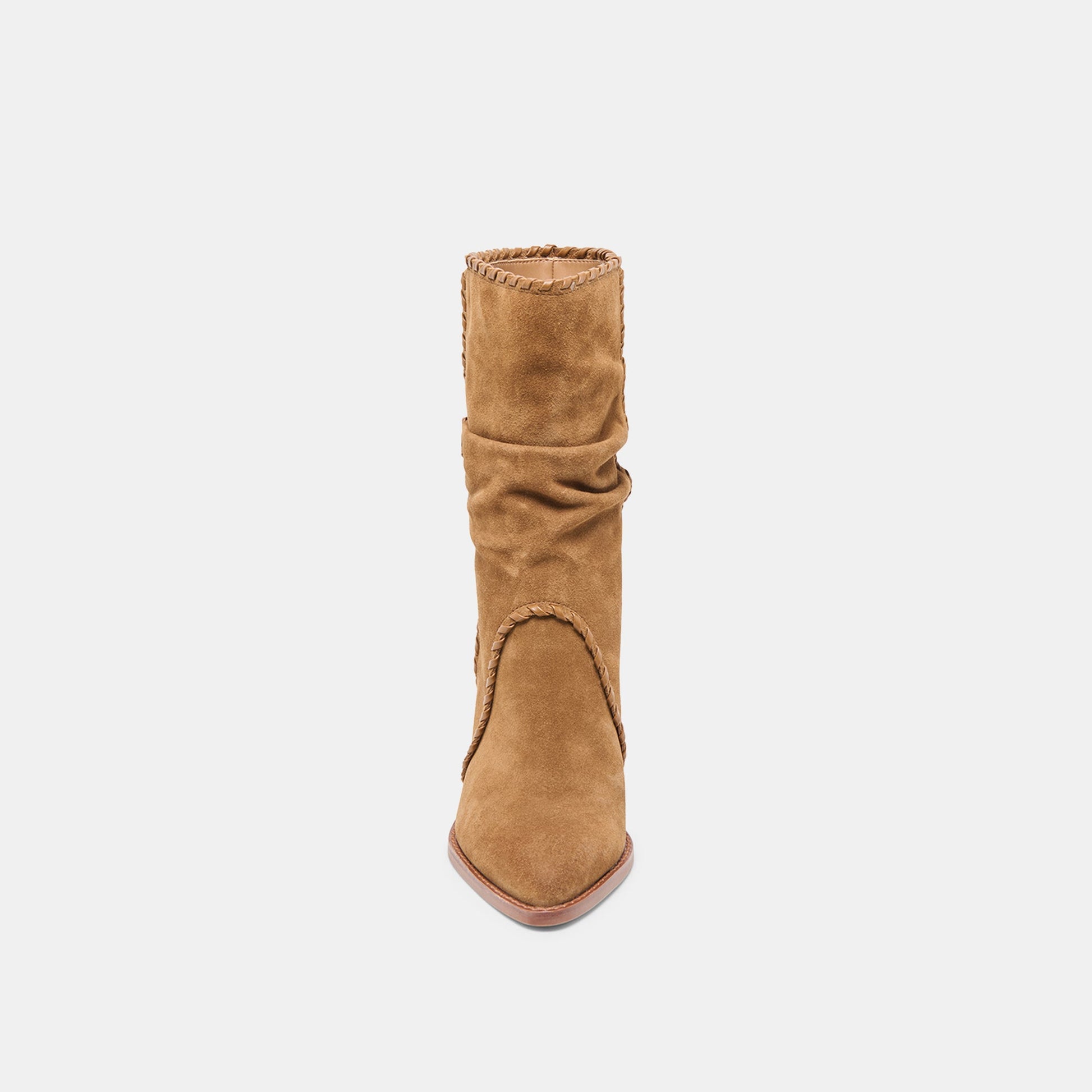 Julith Lt Brown Suede Boots