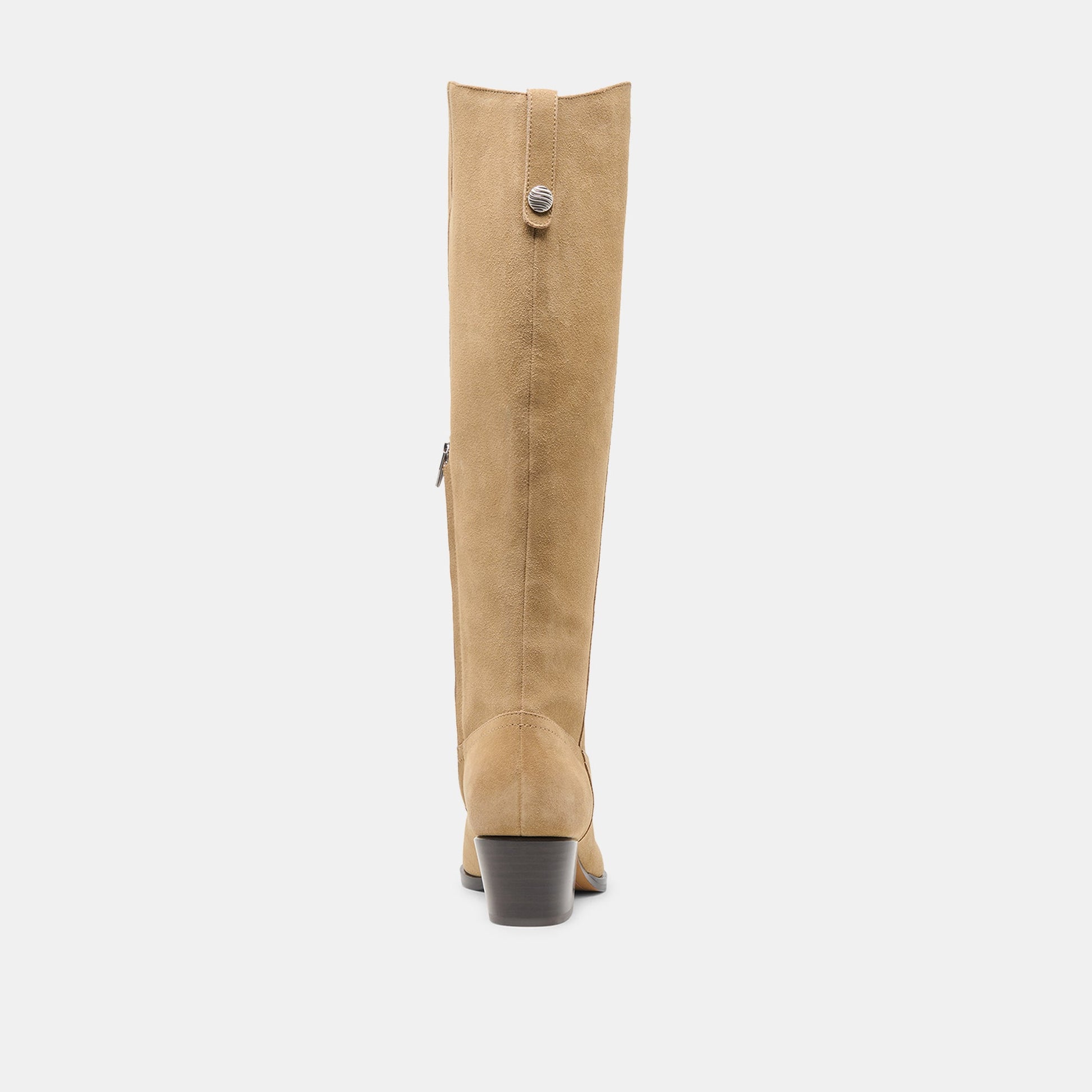 Virona H2O Waterproof Dk Taupe Suede Extra Wide Calf Boots