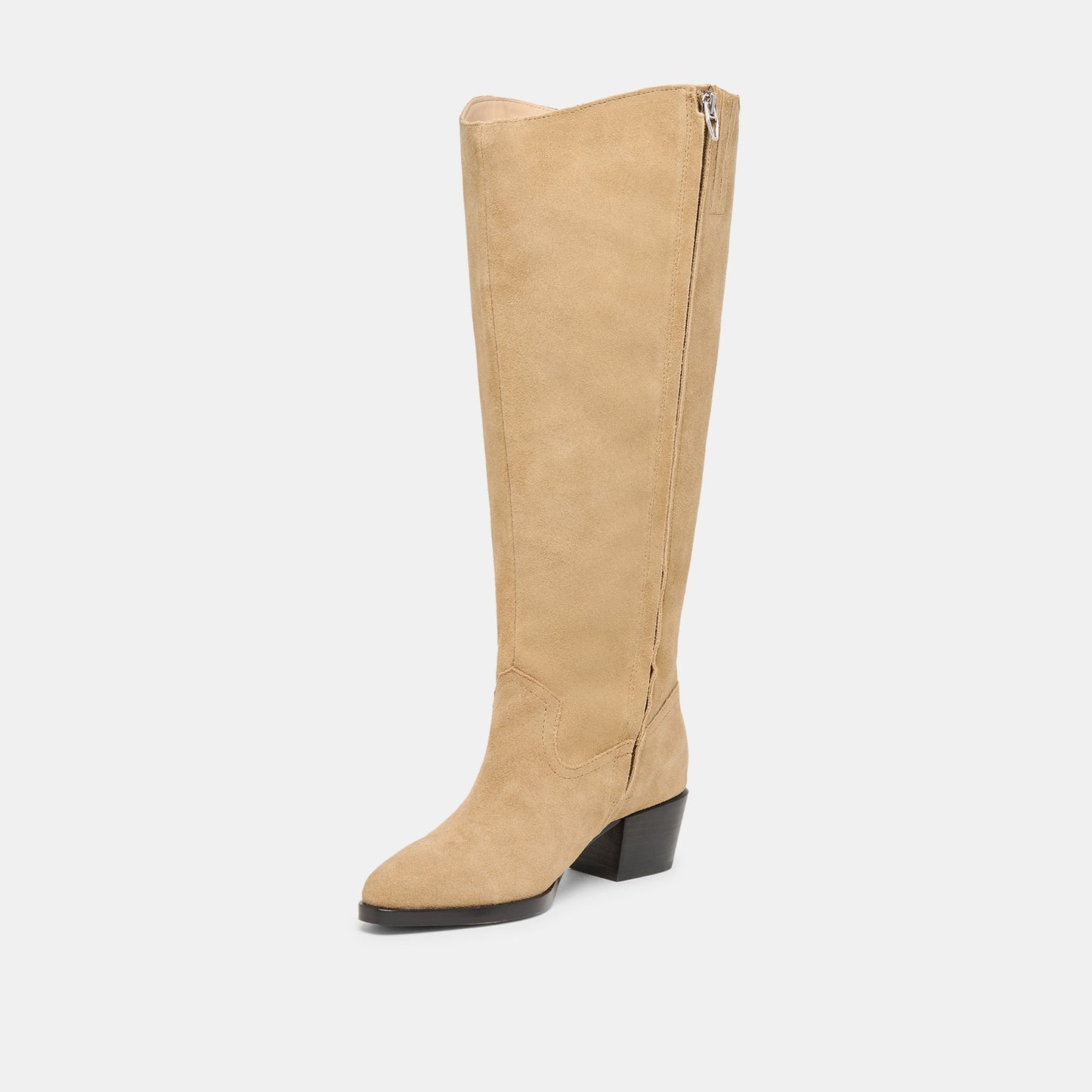 Virona H2O Waterproof Dk Taupe Suede Extra Wide Calf Boots