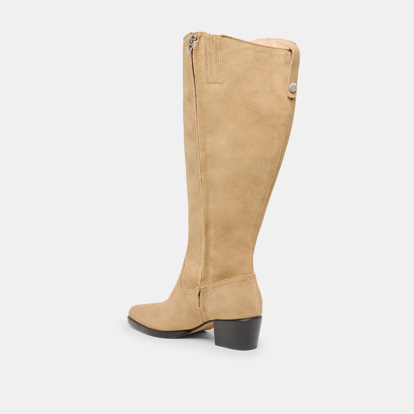 Virona H2O Waterproof Dk Taupe Suede Extra Wide Calf Boots