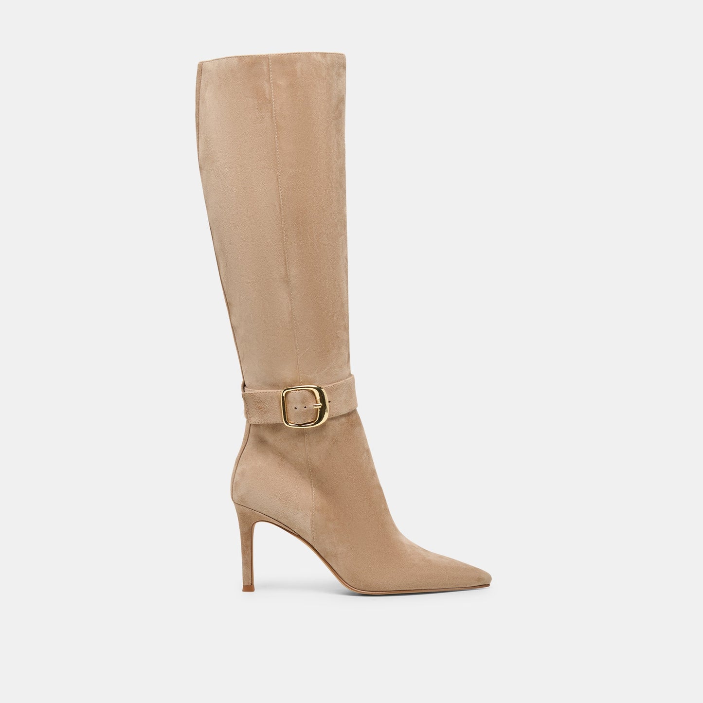 Kinzy Camel Suede Boots