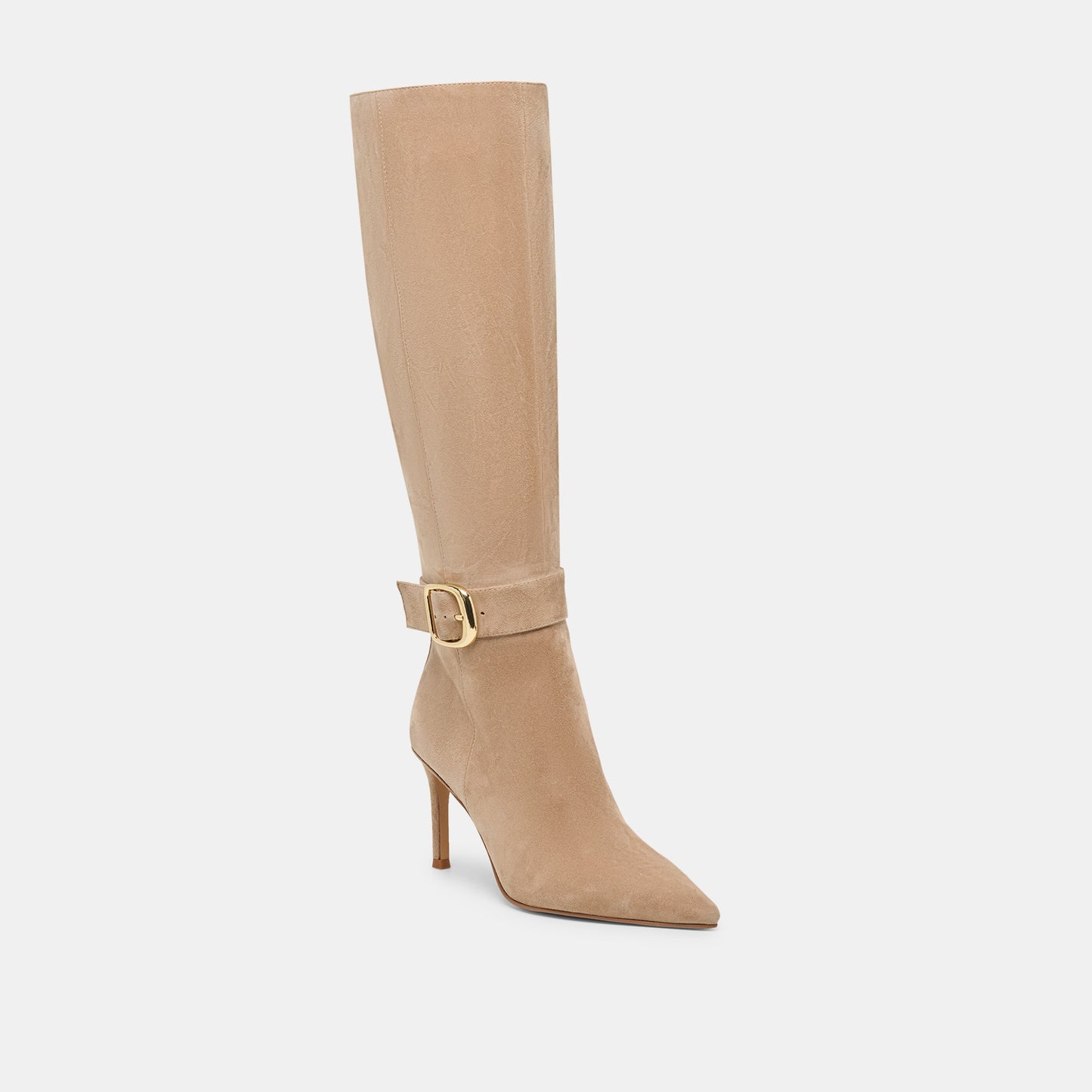 Kinzy Camel Suede Boots