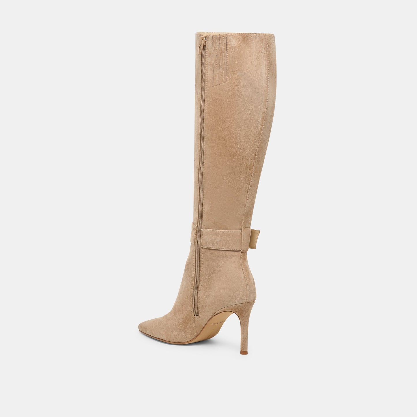 Kinzy Camel Suede Boots