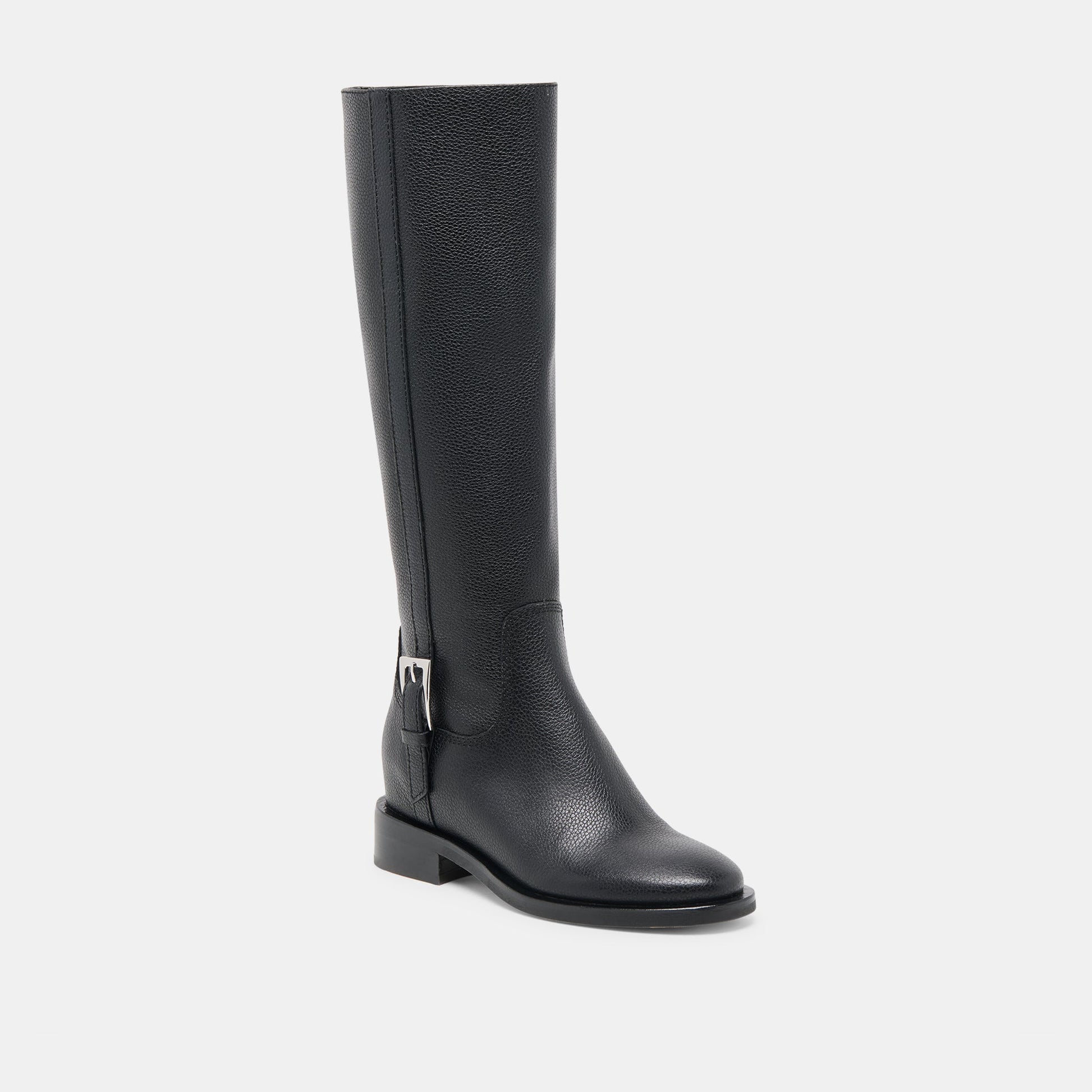 Kilian H2O Waterproof Black Leather Wide Calf Boots