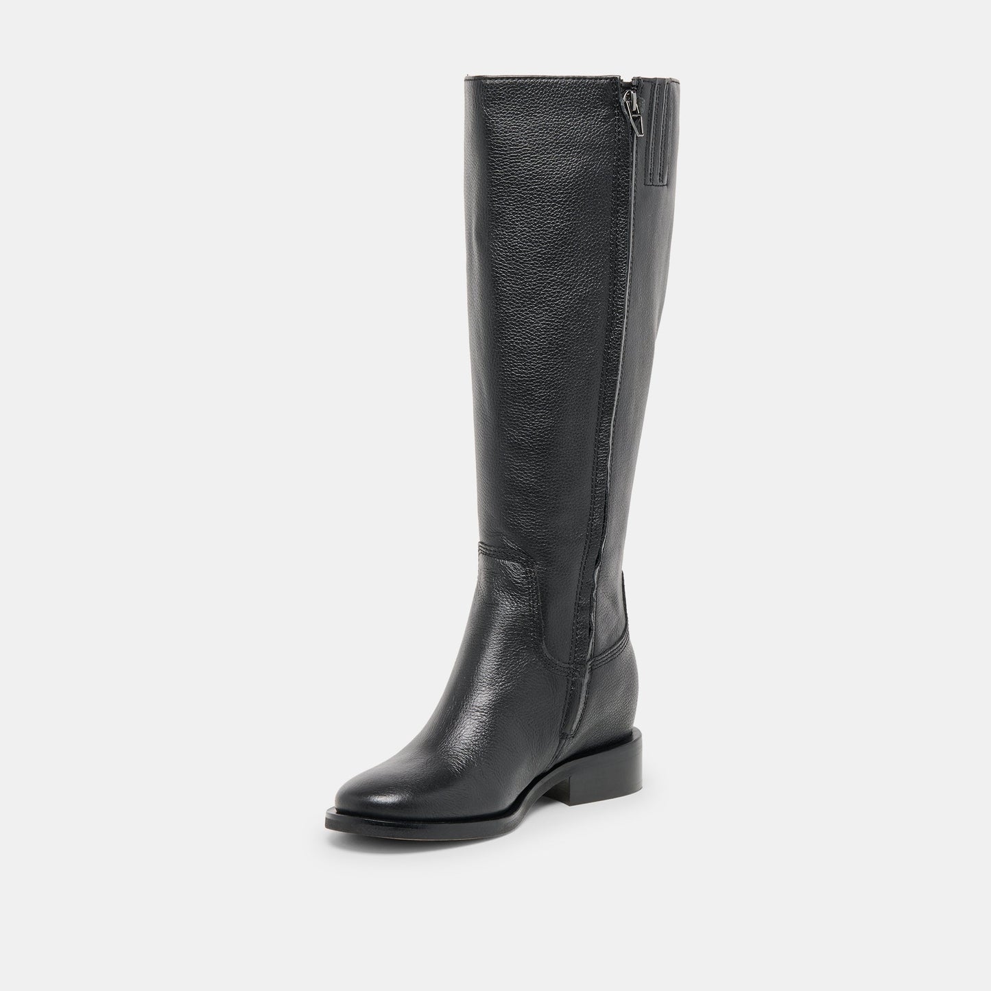Kilian H2O Waterproof Black Leather Wide Calf Boots