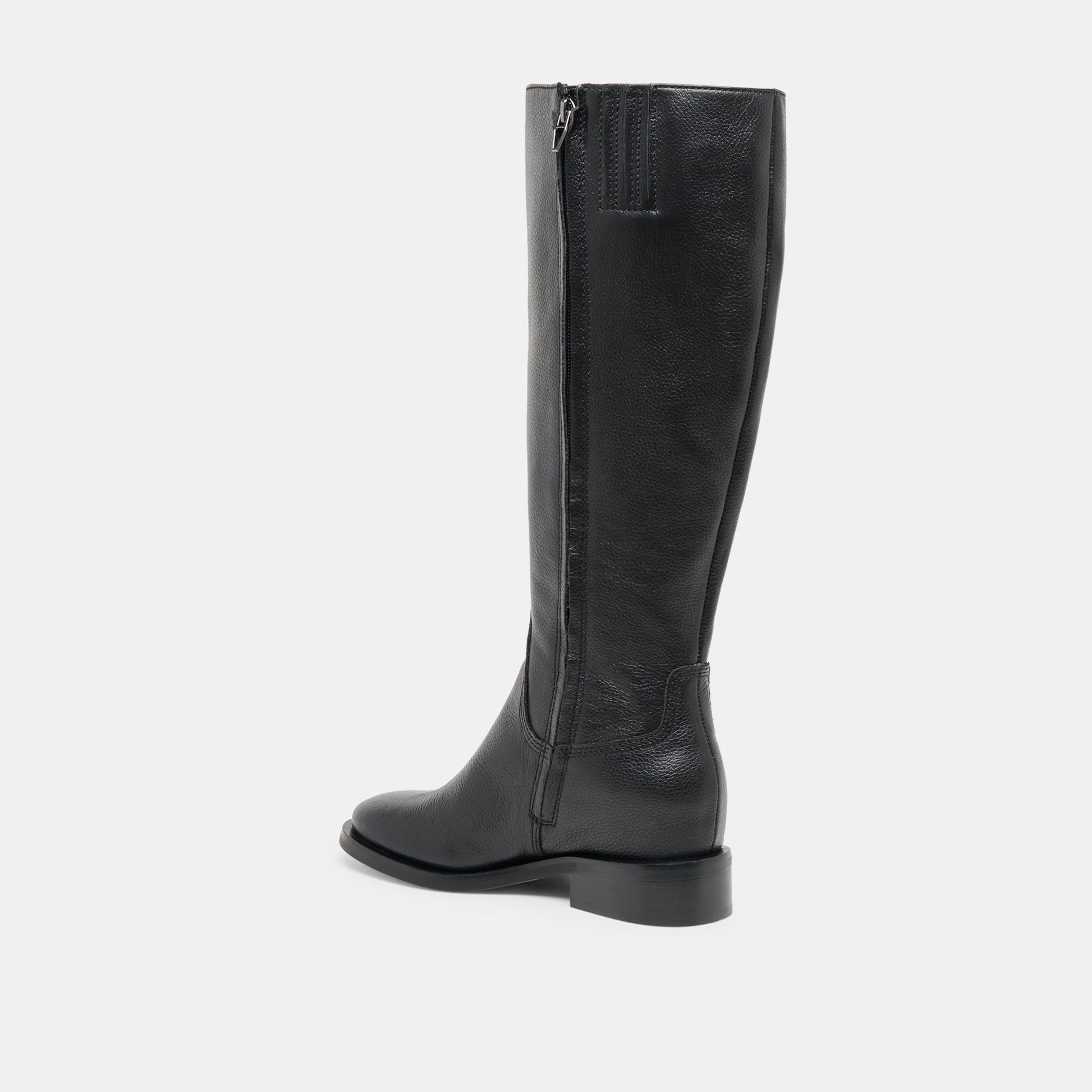 Kilian H2O Waterproof Black Leather Wide Calf Boots