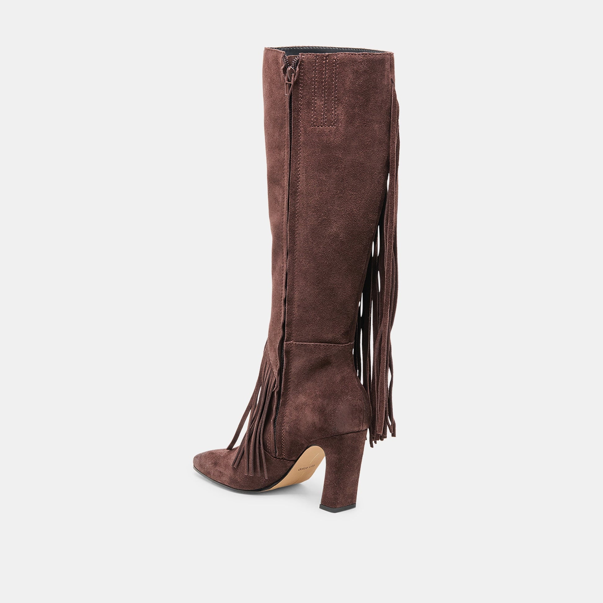 Giano Mahogany Suede Boots