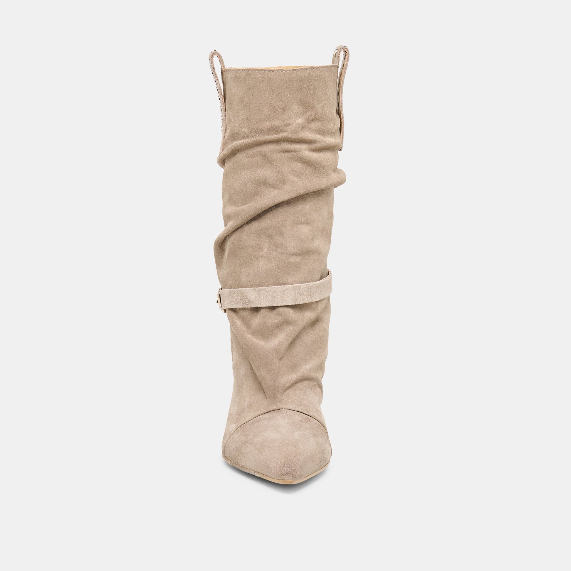 Morla Taupe Suede Boots