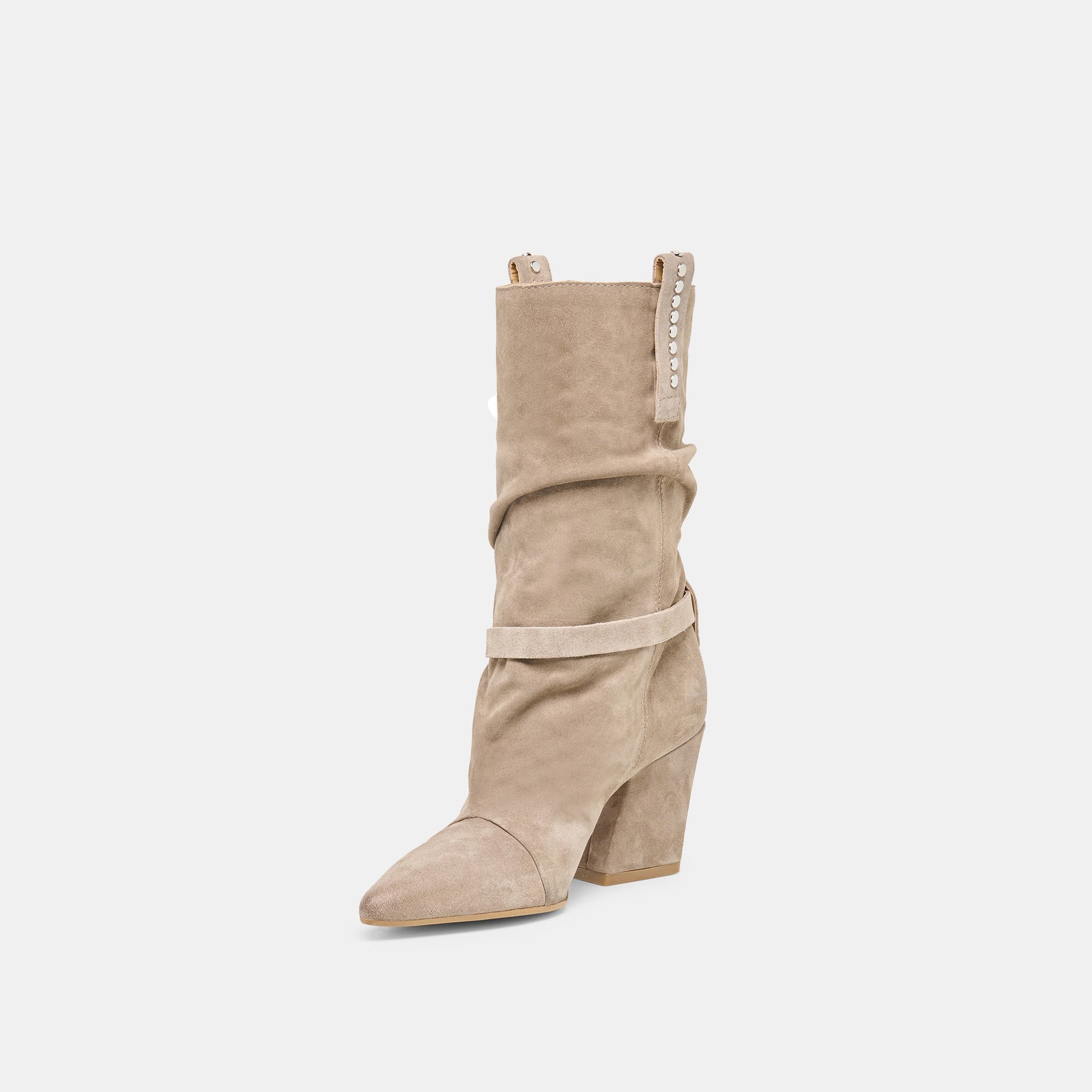 Morla Taupe Suede Boots