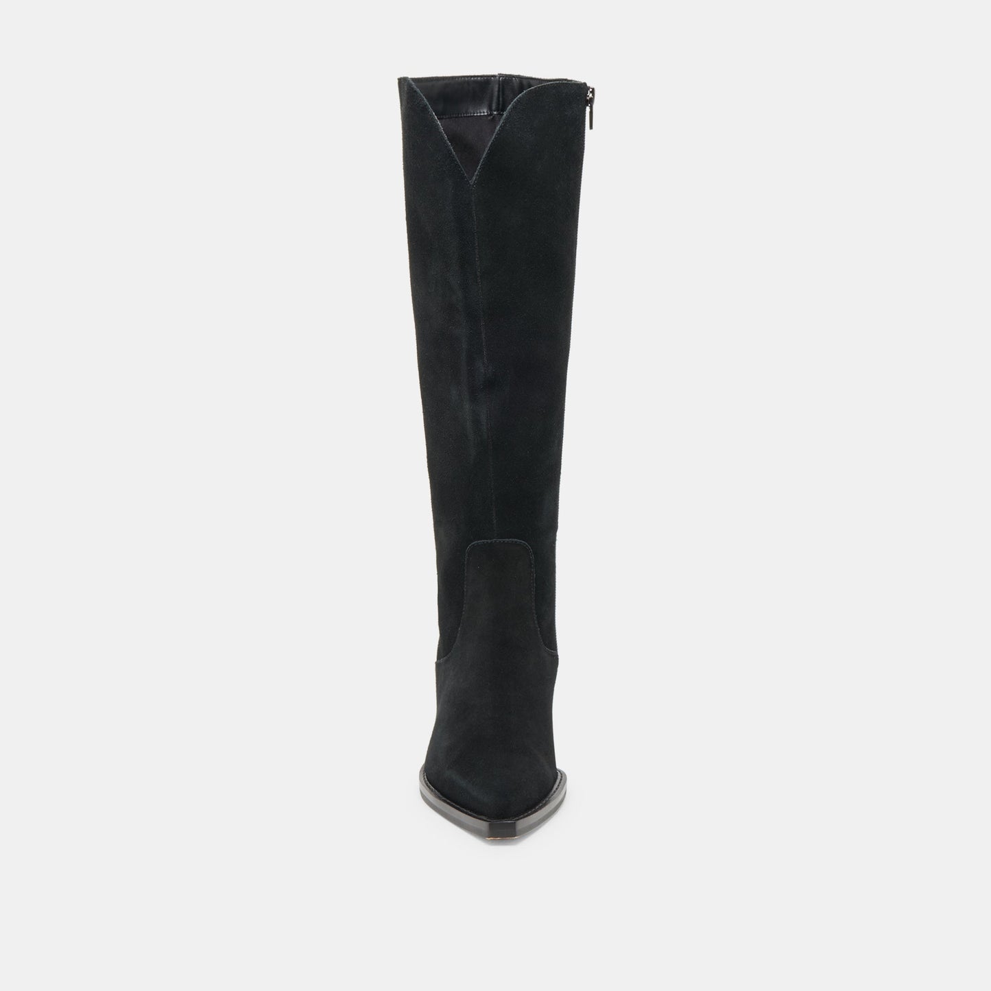 Raj Extra Wide Calf Onyx Suede Boots | Suede Wide Calf Boots
 – Dolce Vita