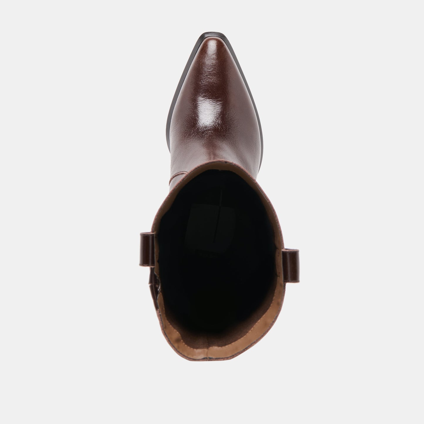 Vern Chocolate Leather Wide Calf Boots