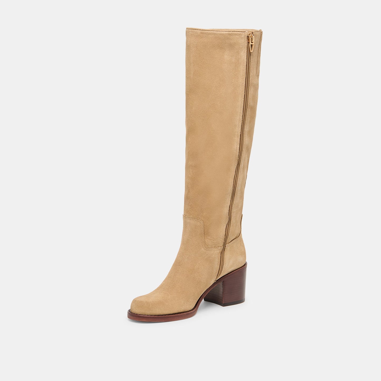 Lucyle Dk Taupe Suede Boots