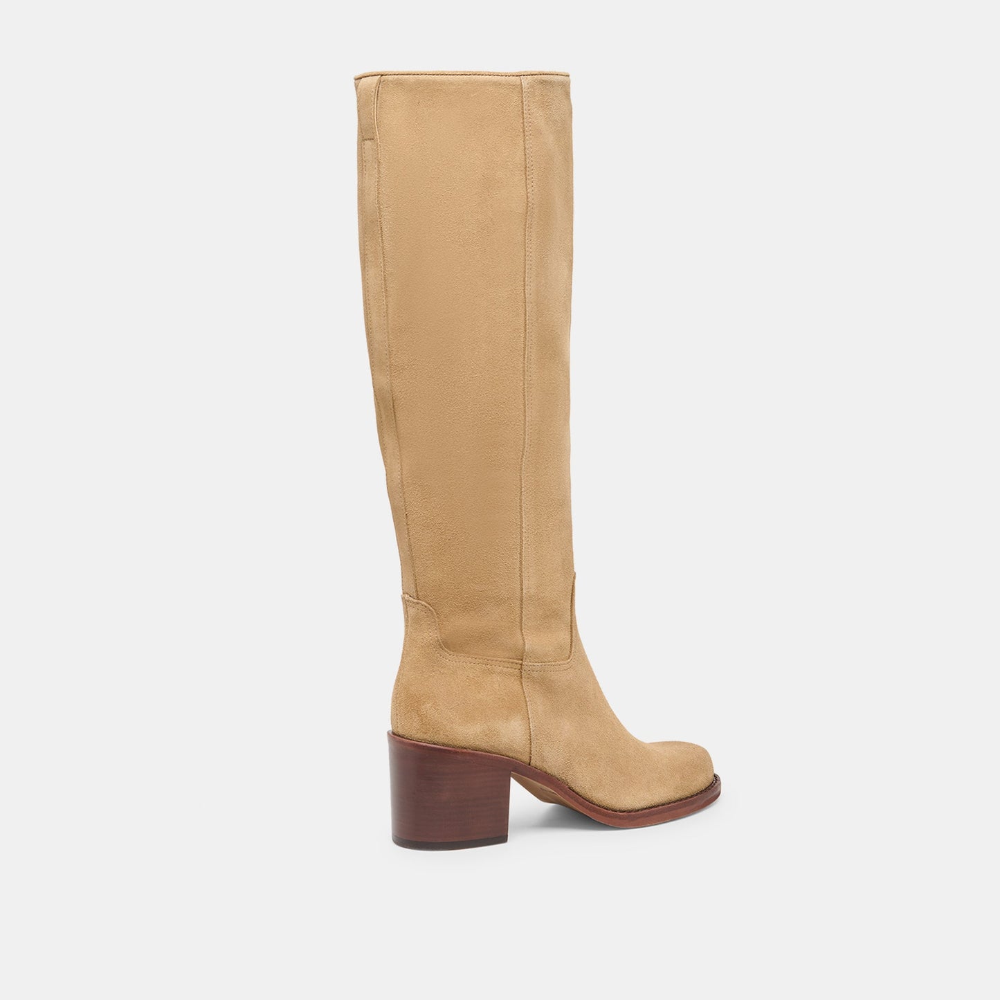 Lucyle Wide Calf Dk Taupe Suede Boots