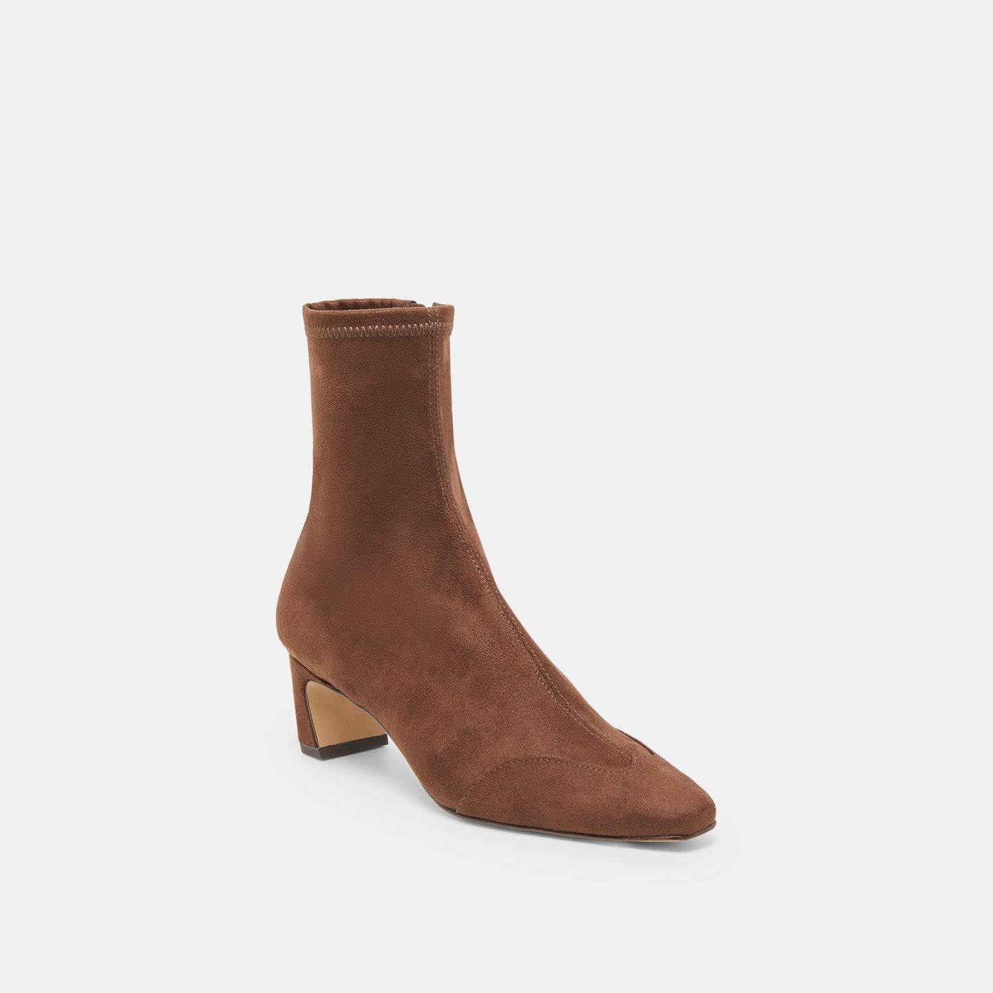 Anika Wide Dk Brown Stella Suede Boots