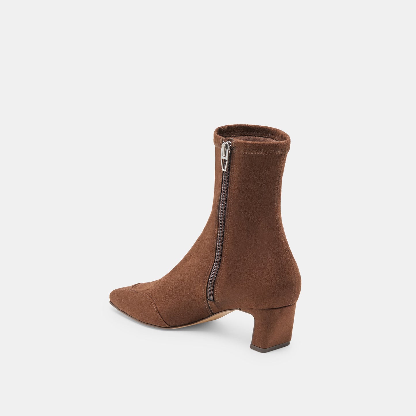 Anika Wide Dk Brown Stella Suede Boots