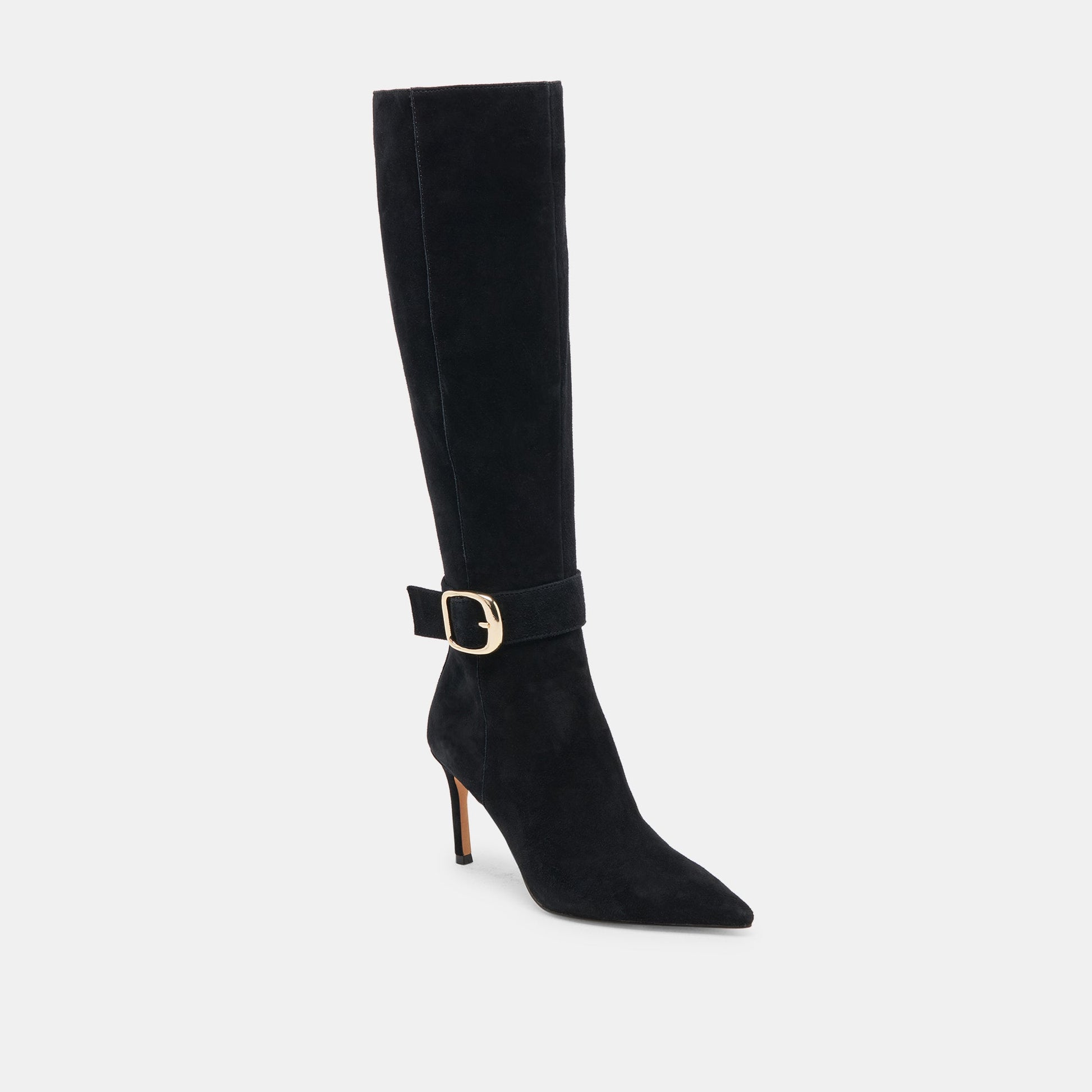 KINZY BOOTS ONYX SUEDE
 – Dolce Vita