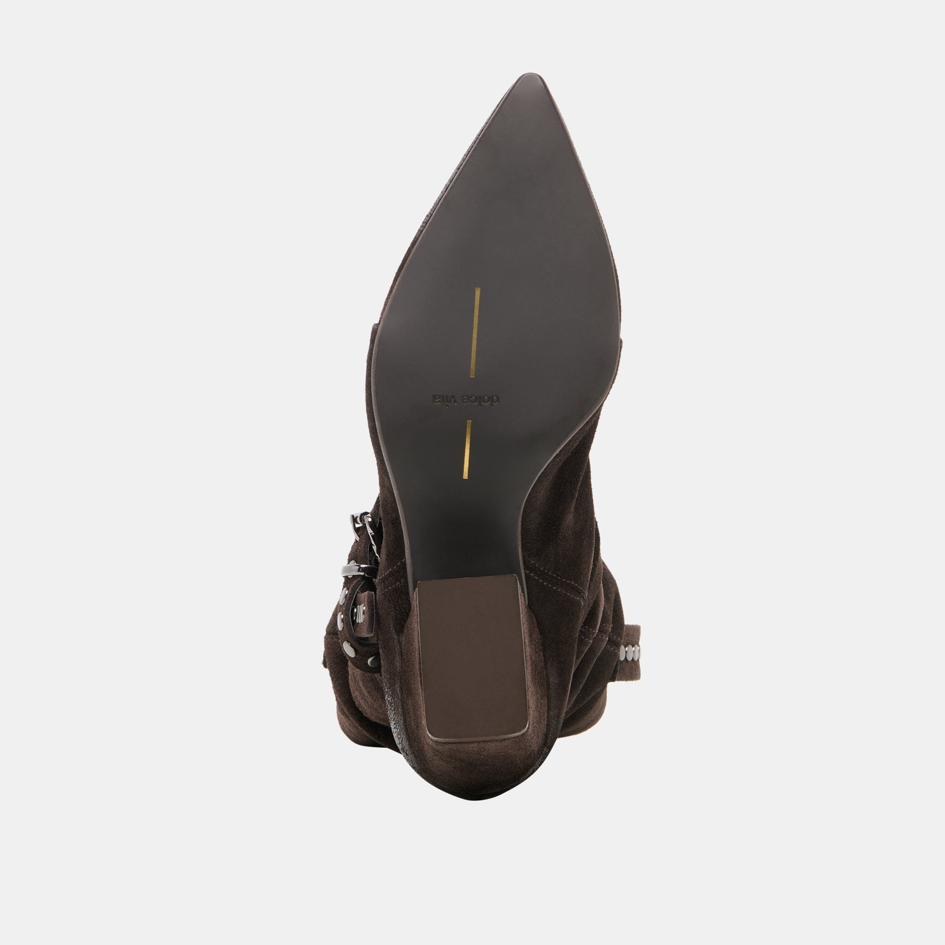 Morla Dk Brown Suede Boots